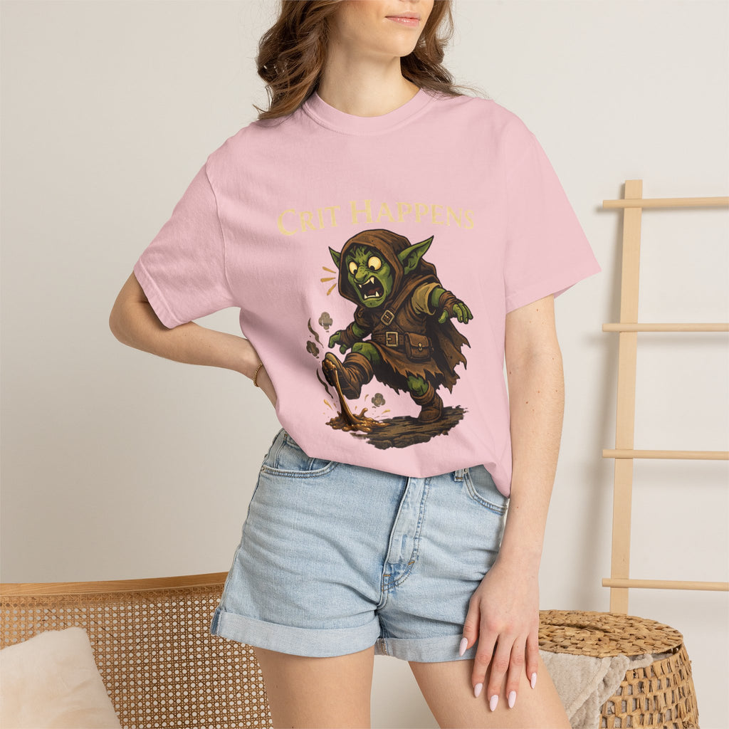Crit Happens Goblin RPG T-Shirt