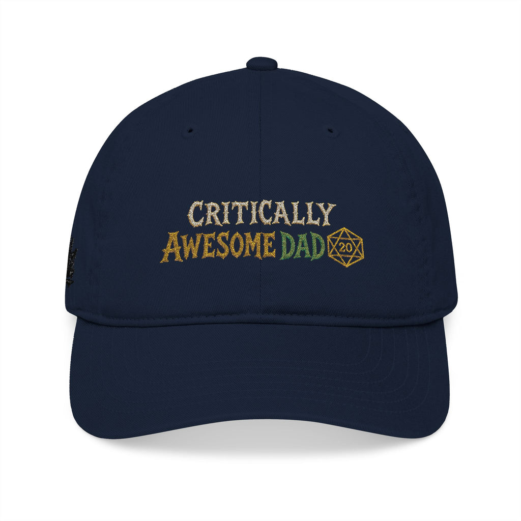 Critically Awesome Dad Baseball Cap | Embroidered Dad Hat