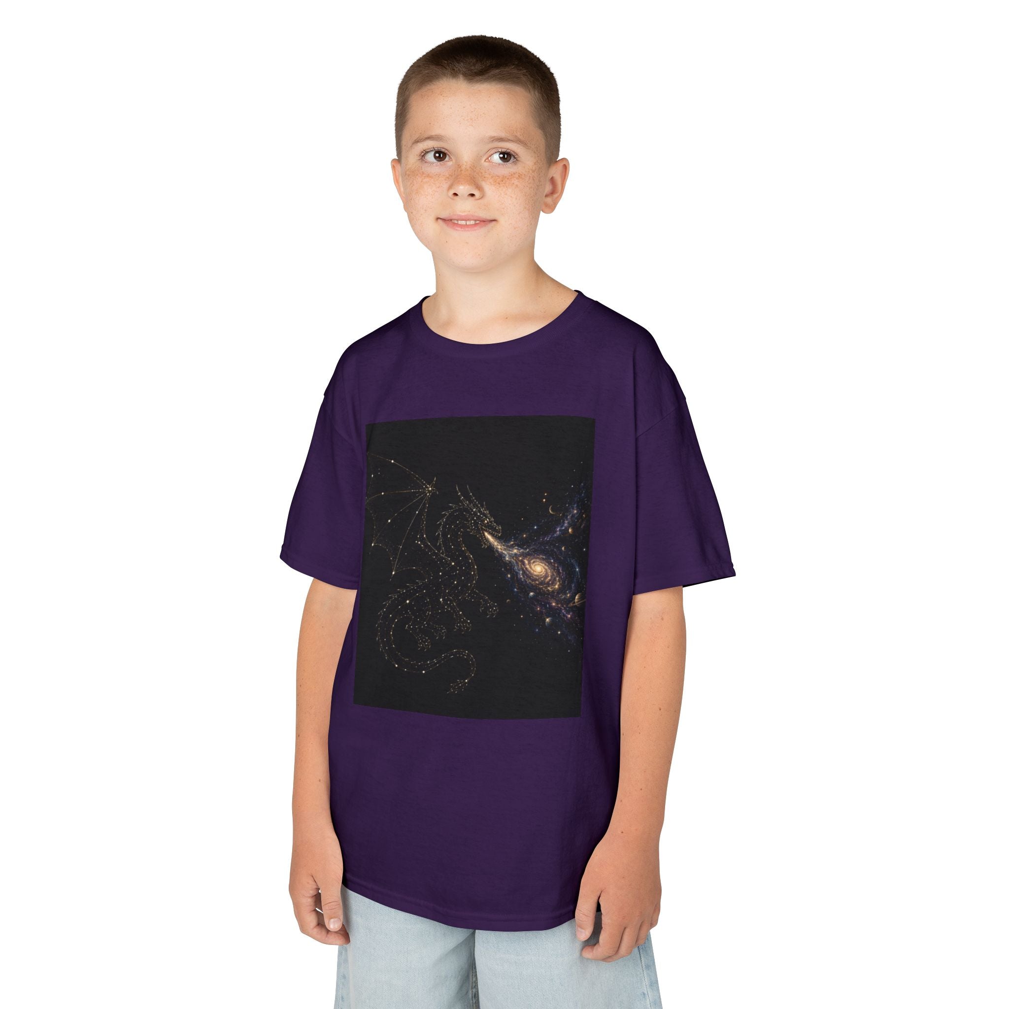 Galaxy Spiral Nebula Kids Tee | Space Stars Astronomy Design