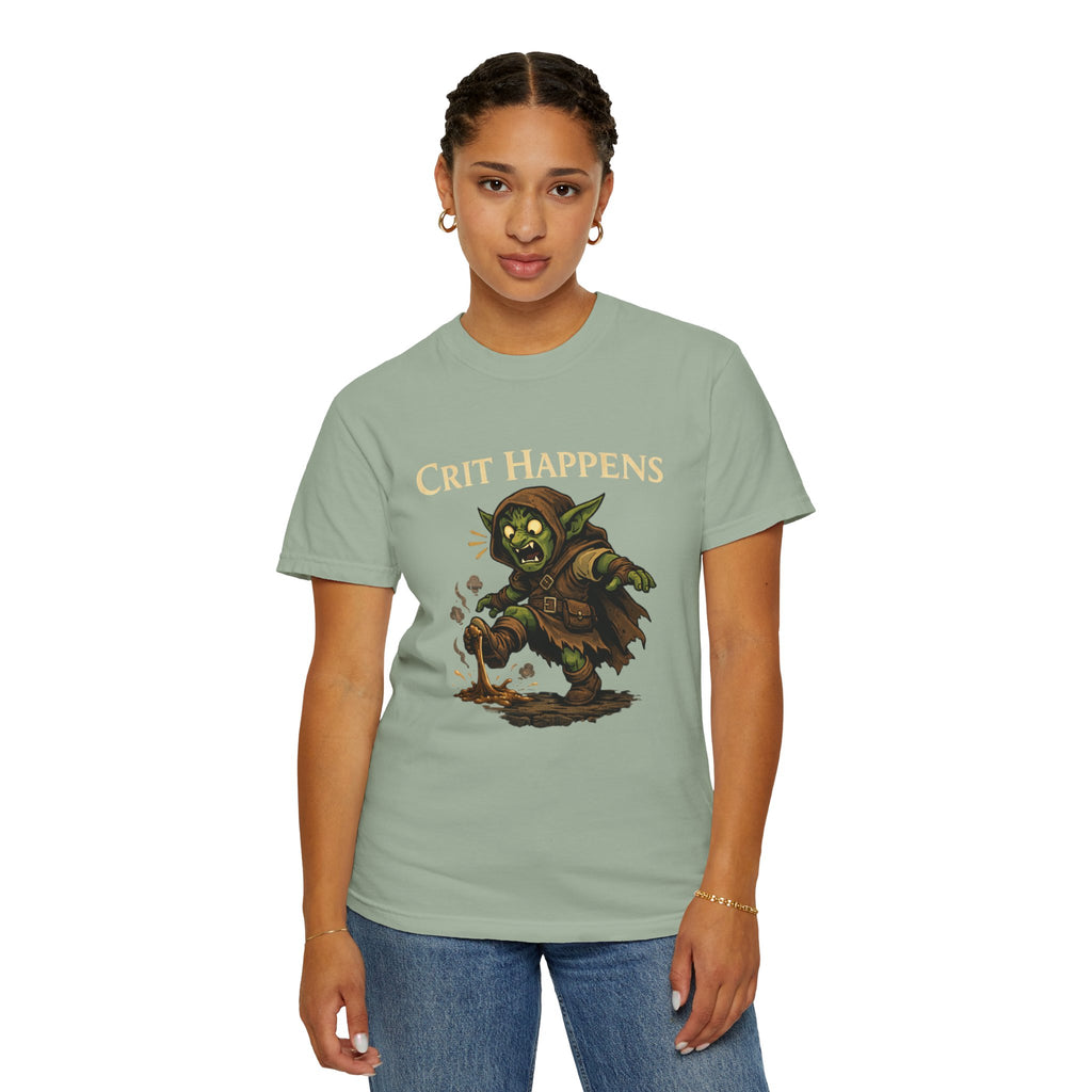 Crit Happens Goblin RPG T-Shirt