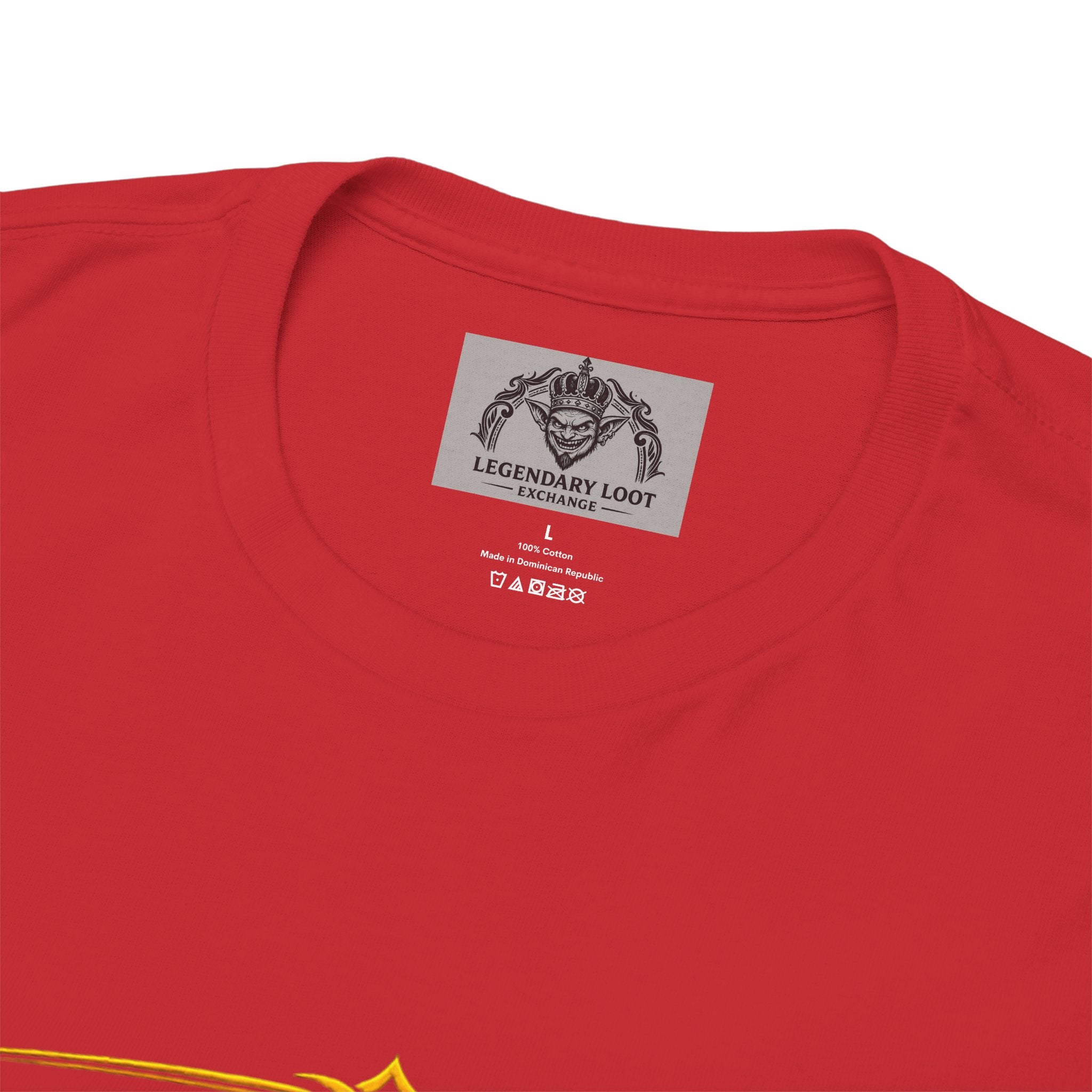 Critically Awesome Dad T‑Shirt – Gold D20 Gaming Father Tee (Father’s Day, Gamer Dad Gift)