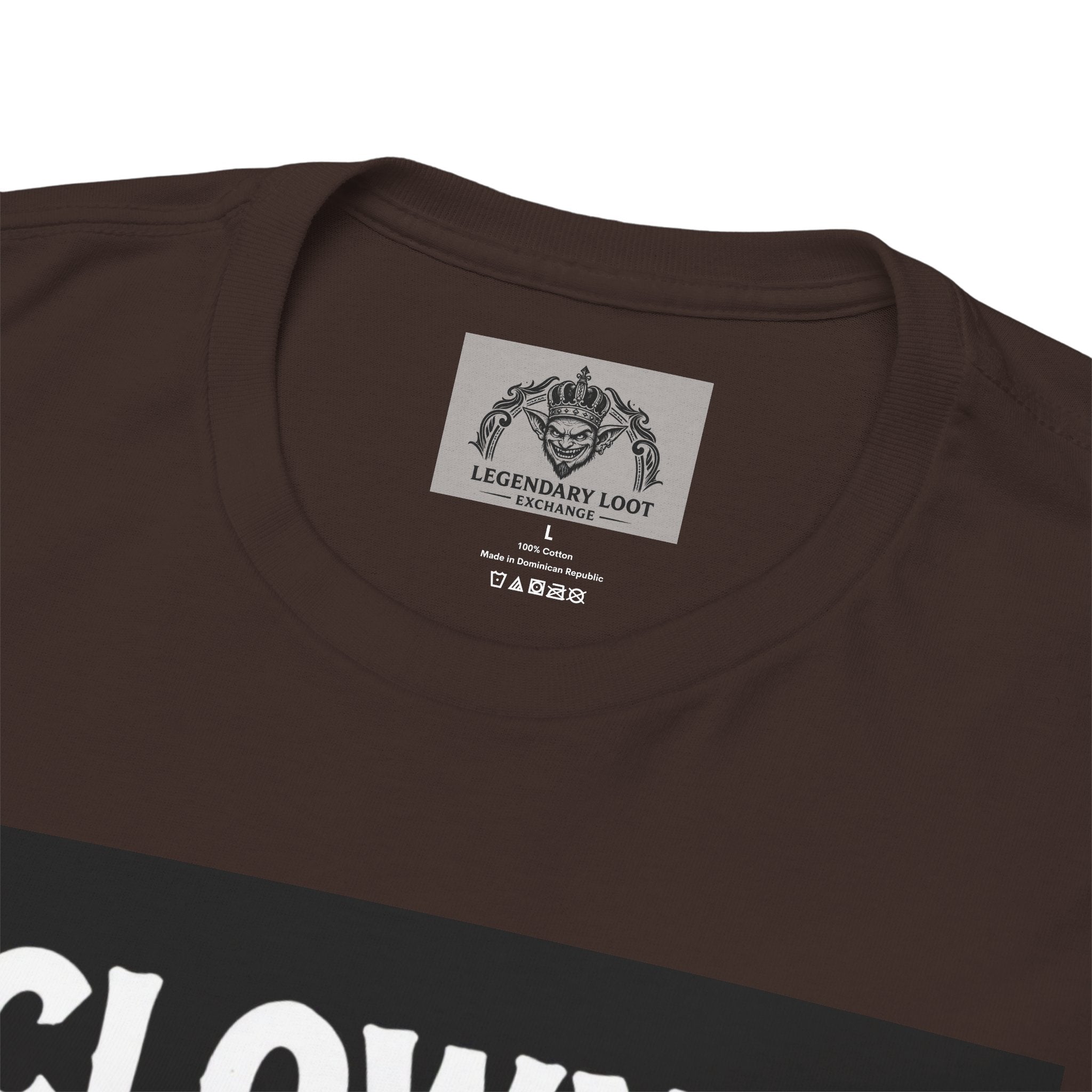 Creepy Clown T-Shirt — "Clowns Are Fun Until They're Not" Horror Tee