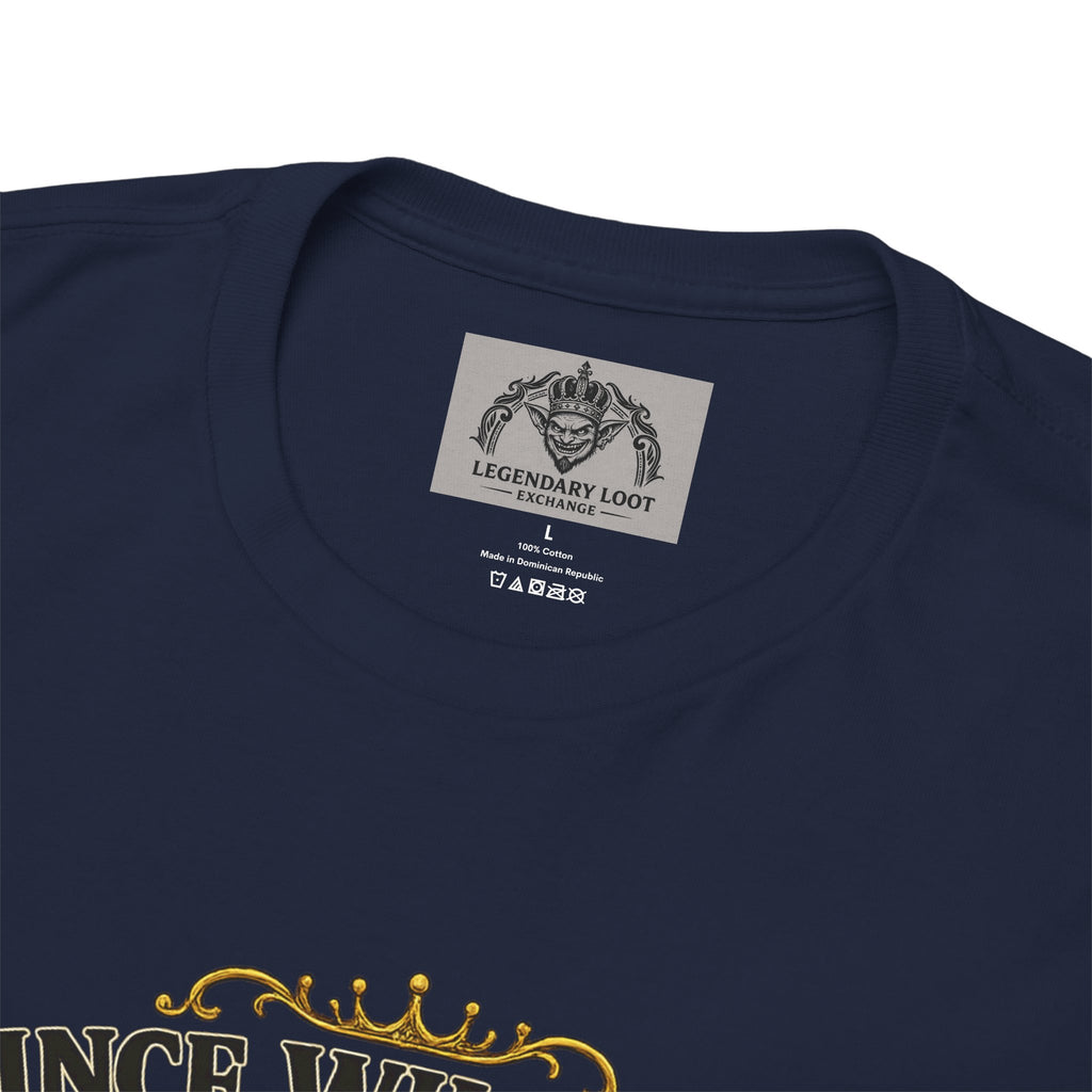 Cat T-Shirt — “Prince Williekins Is Not Impressed” Royal Cat Graphic Tee