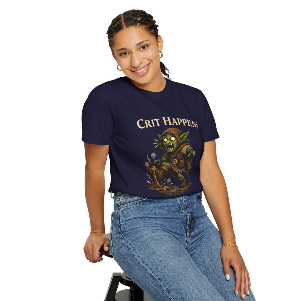 Crit Happens Goblin RPG T-Shirt