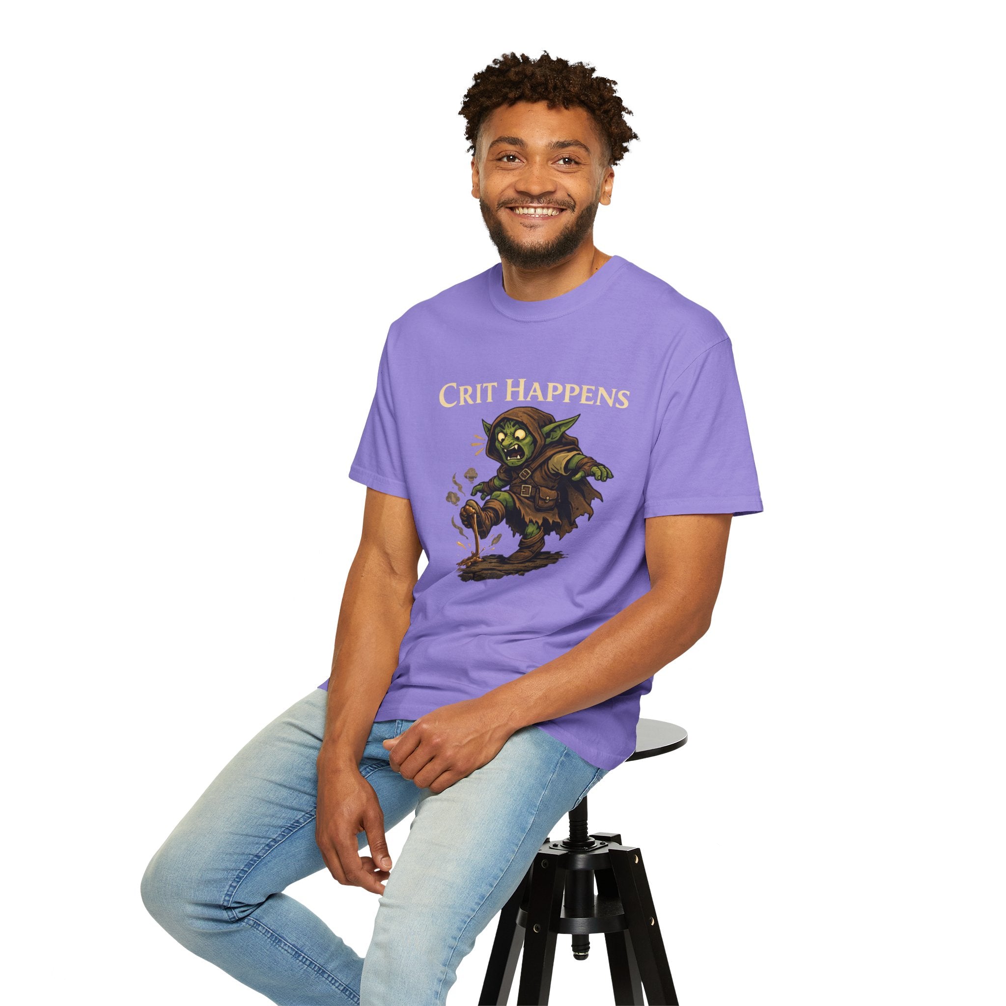 Crit Happens Goblin RPG T-Shirt