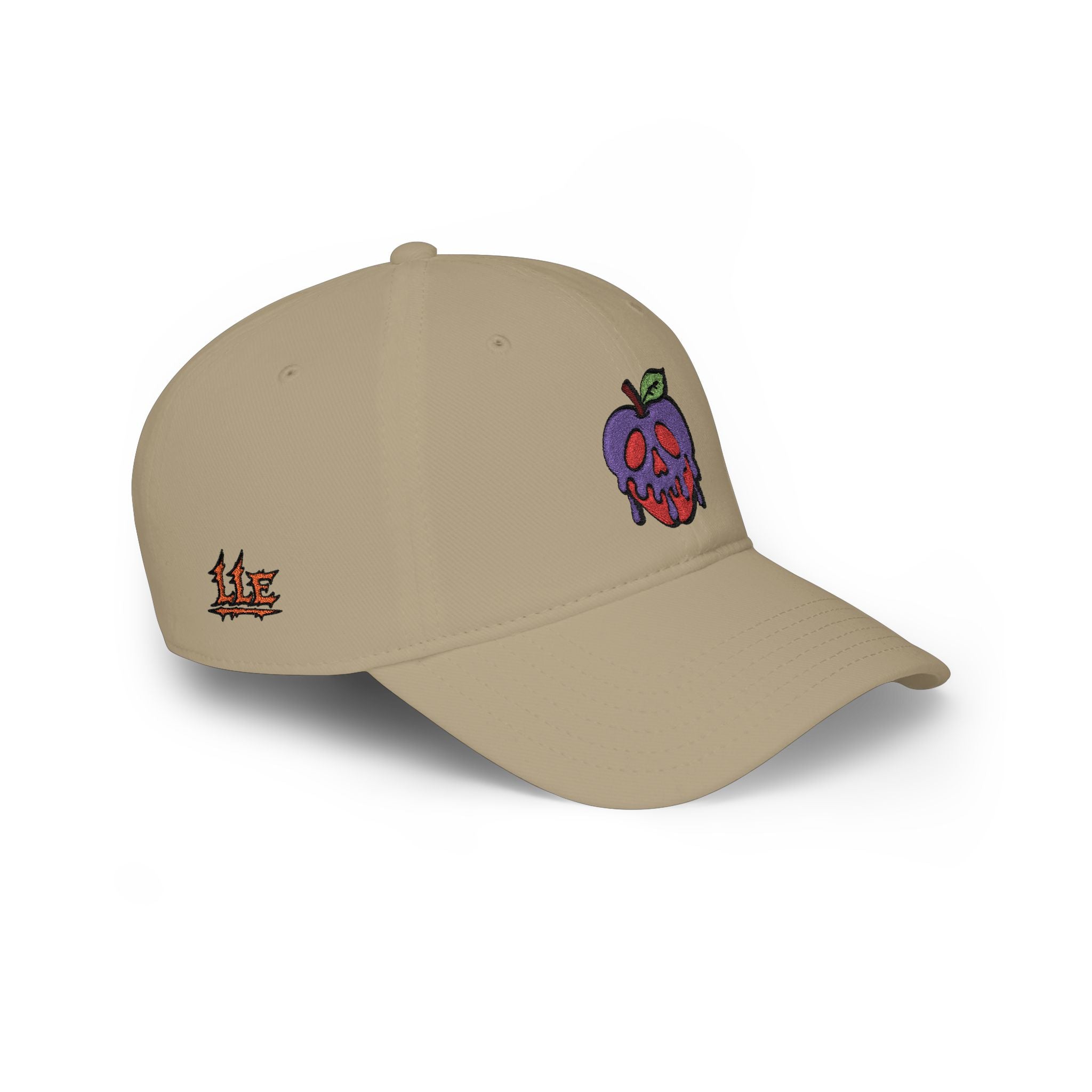 Dripping Poison Apple Cap — Embroidered Low Profile Baseball Hat