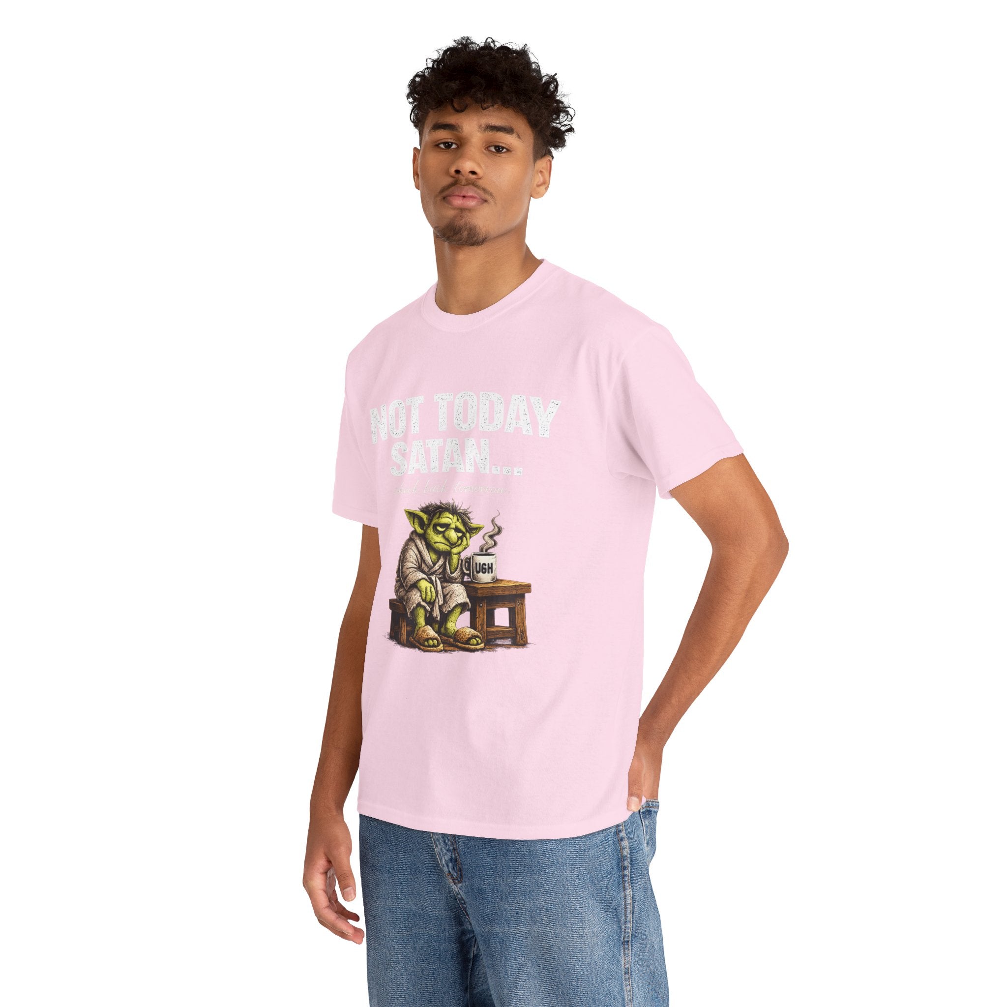 Not Today Satan Goblin Tee | Funny T-Shirt