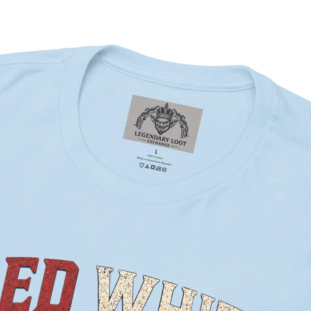 Red White & Loot Goblin Illustration Tee | Patriotic Fourth of July Shirt