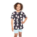 Kids Jersey — Cute Ghost Cat All-Over Print (Halloween)