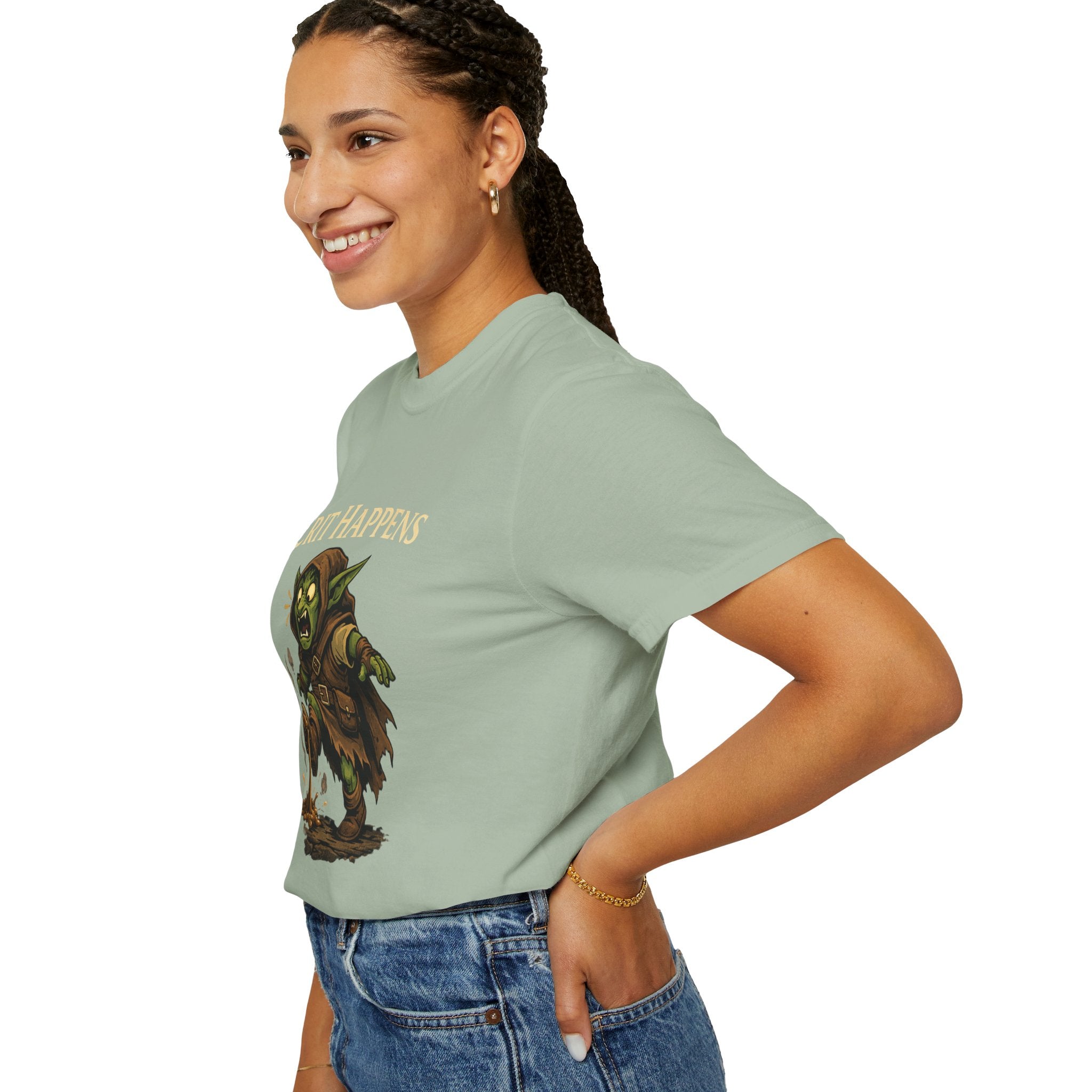 Crit Happens Goblin RPG T-Shirt