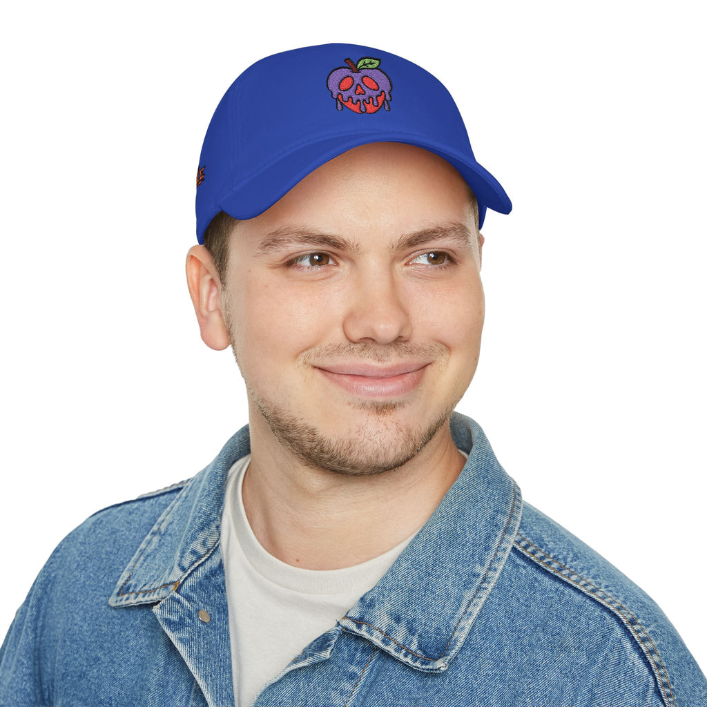 Dripping Poison Apple Cap — Embroidered Low Profile Baseball Hat