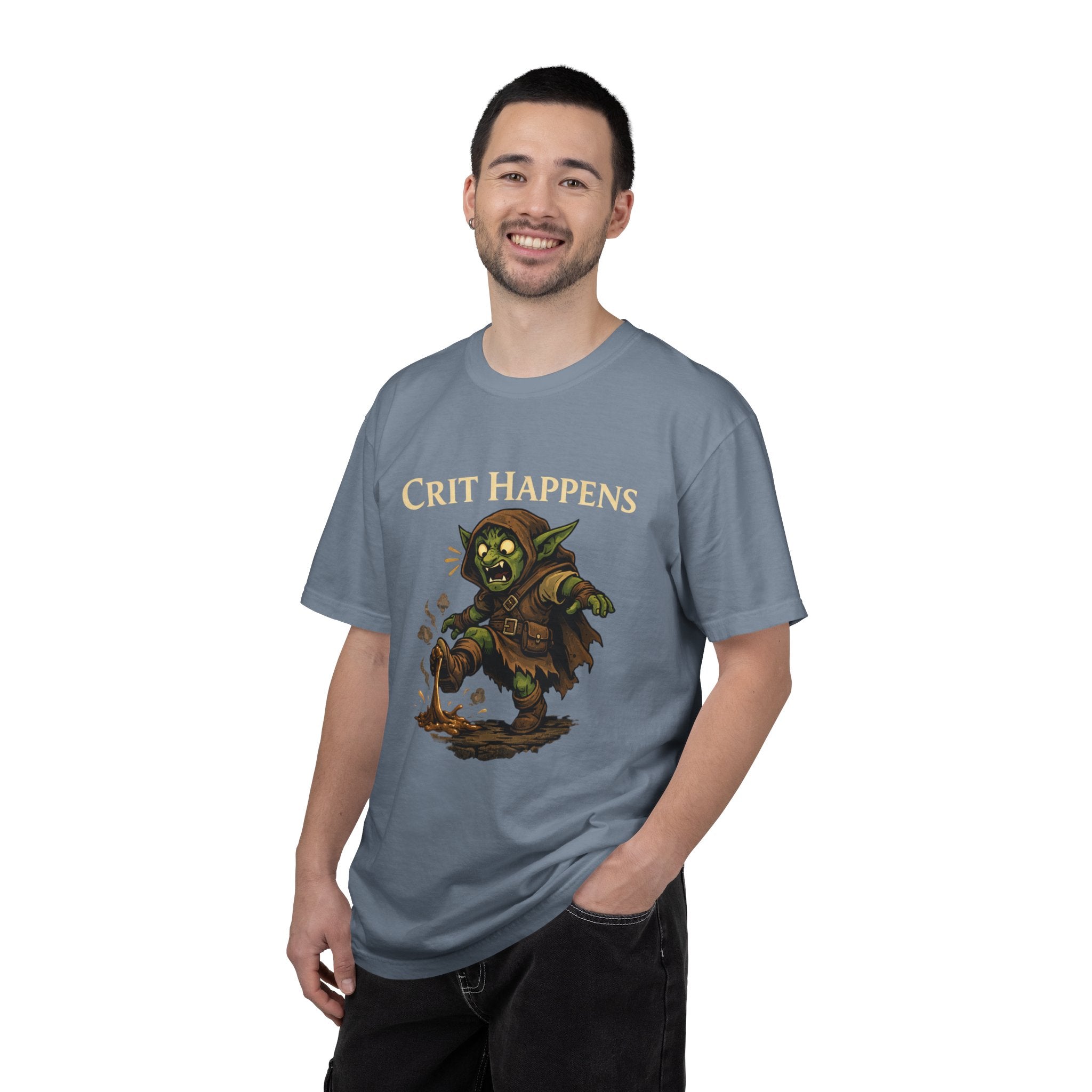 Crit Happens Goblin RPG T-Shirt