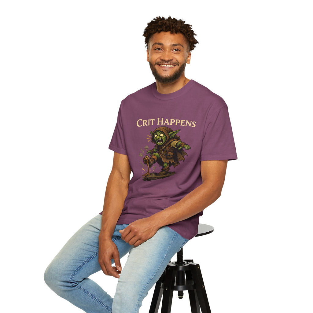 Crit Happens Goblin RPG T-Shirt