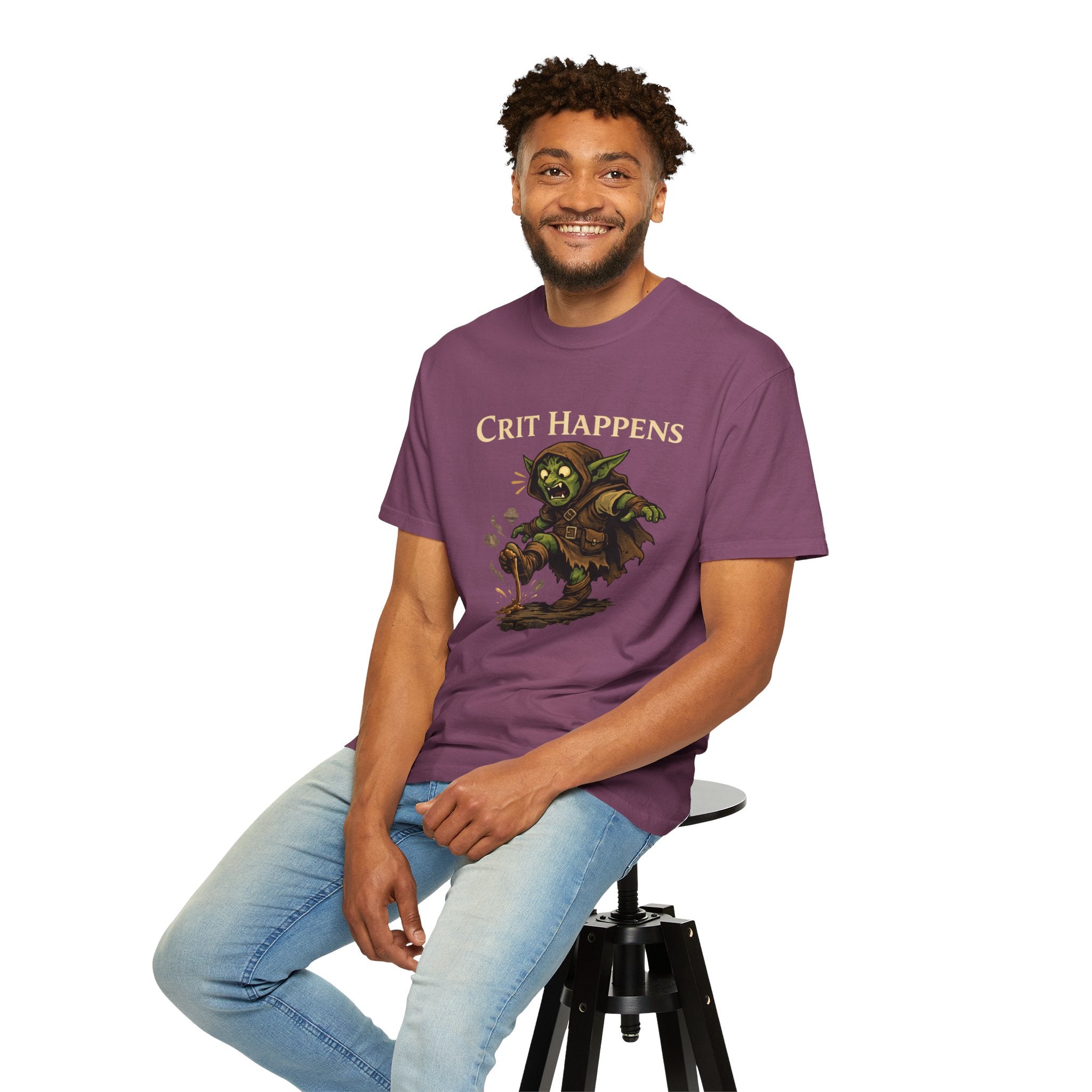 Crit Happens Goblin RPG T-Shirt