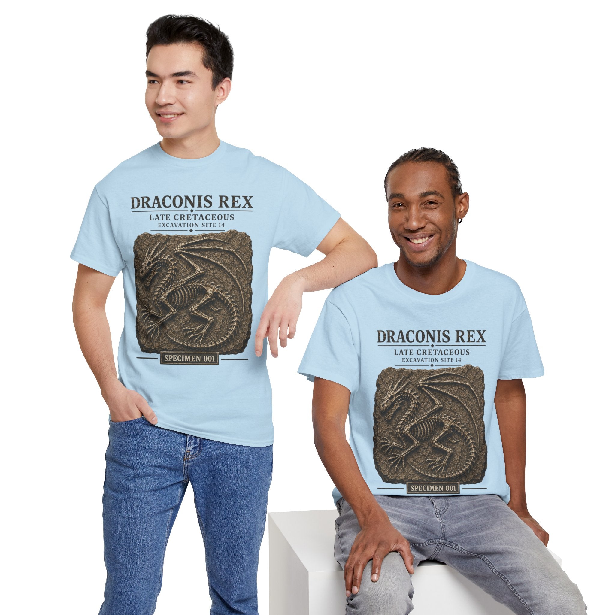 Draconis Rex Fossil T‑Shirt — Mythological Preservation Society Tee