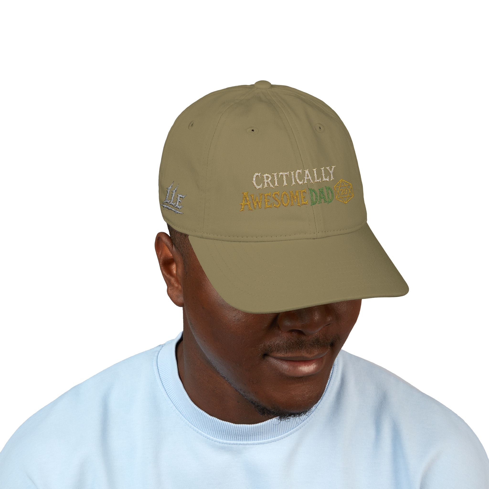 Critically Awesome Dad Baseball Cap | Embroidered Dad Hat