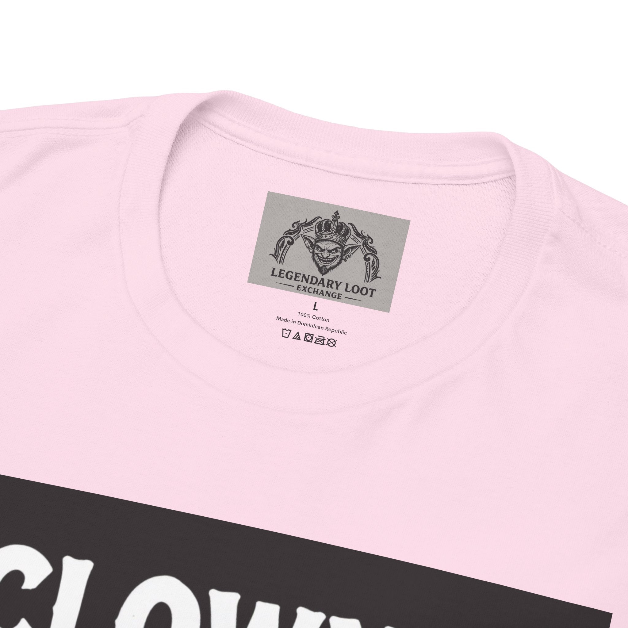 Creepy Clown T-Shirt — "Clowns Are Fun Until They're Not" Horror Tee