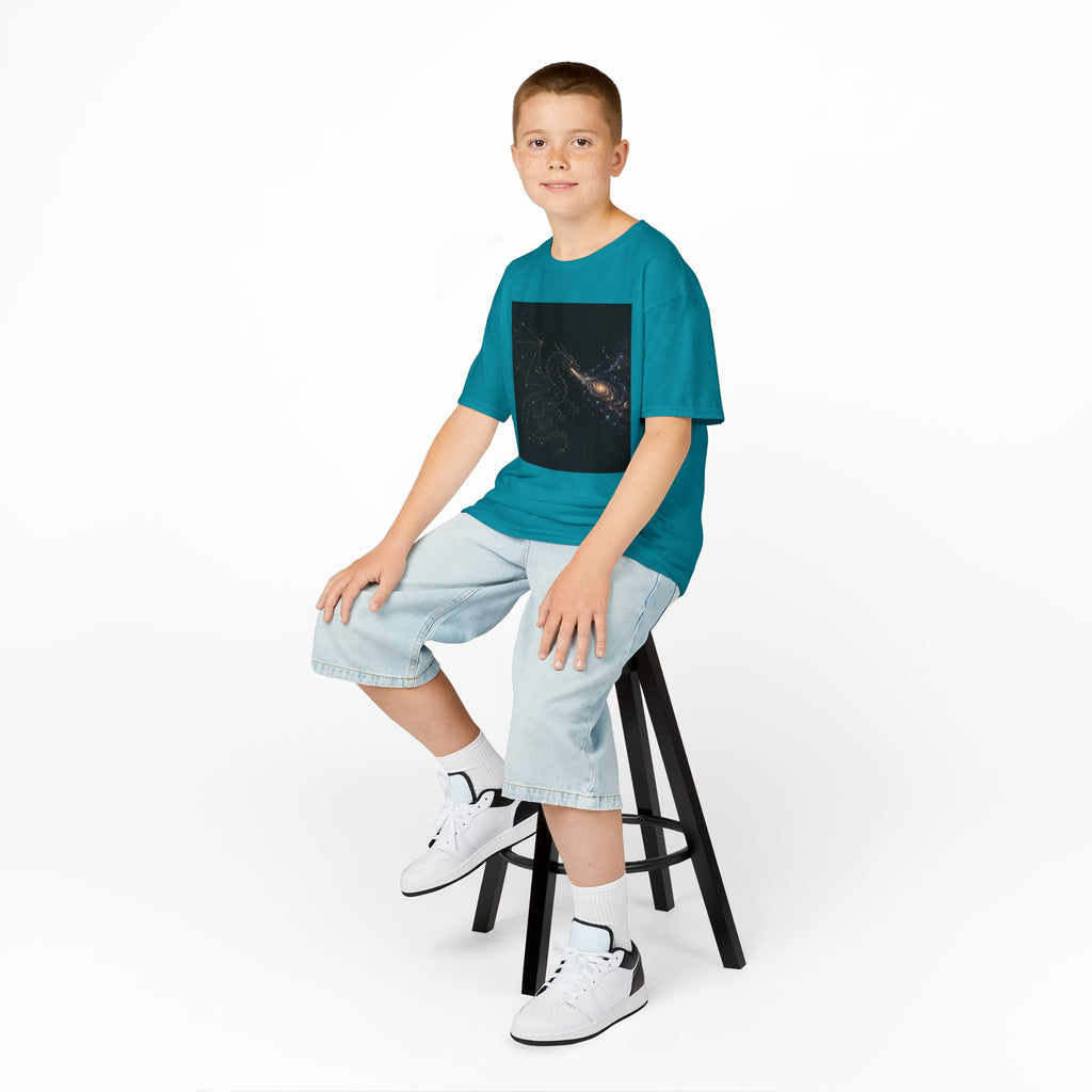 Galaxy Spiral Nebula Kids Tee | Space Stars Astronomy Design