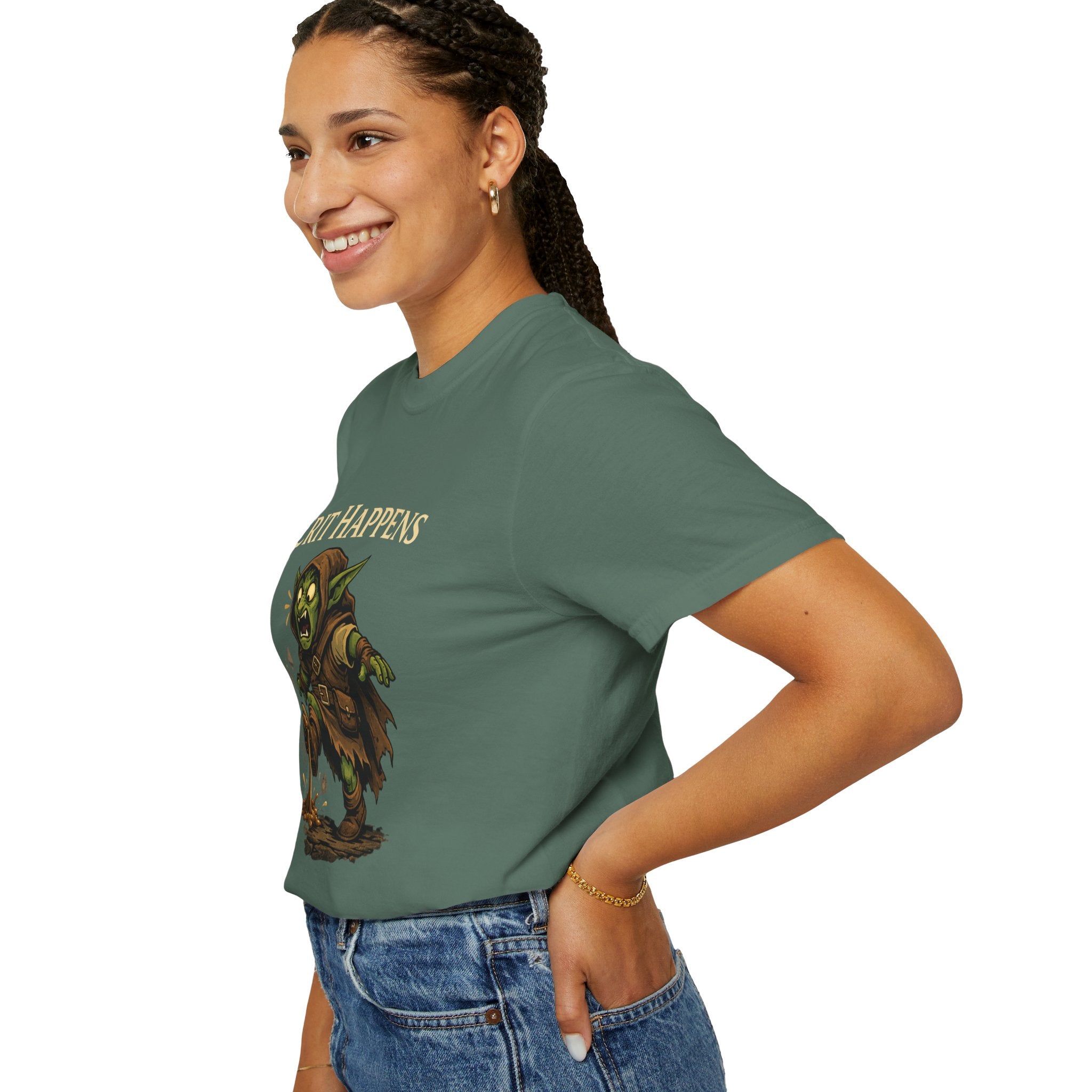 Crit Happens Goblin RPG T-Shirt