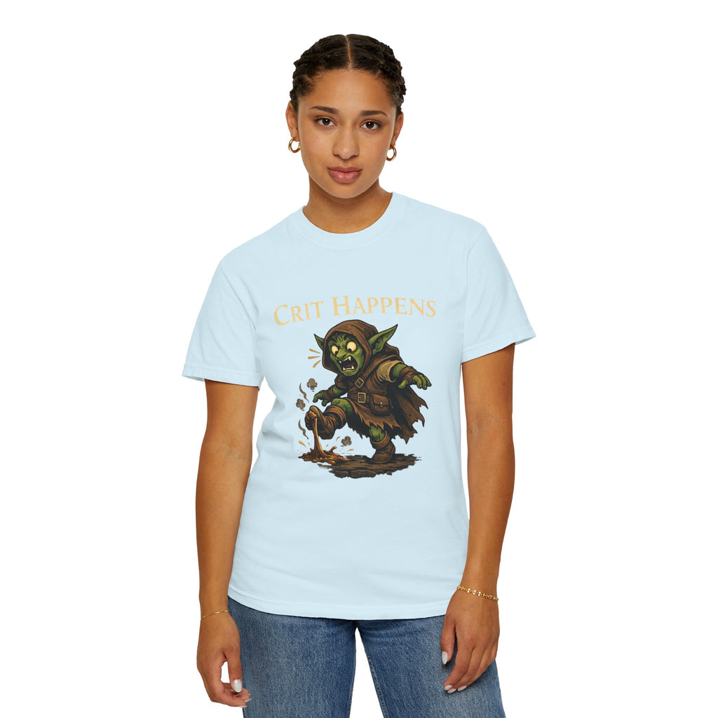Crit Happens Goblin RPG T-Shirt