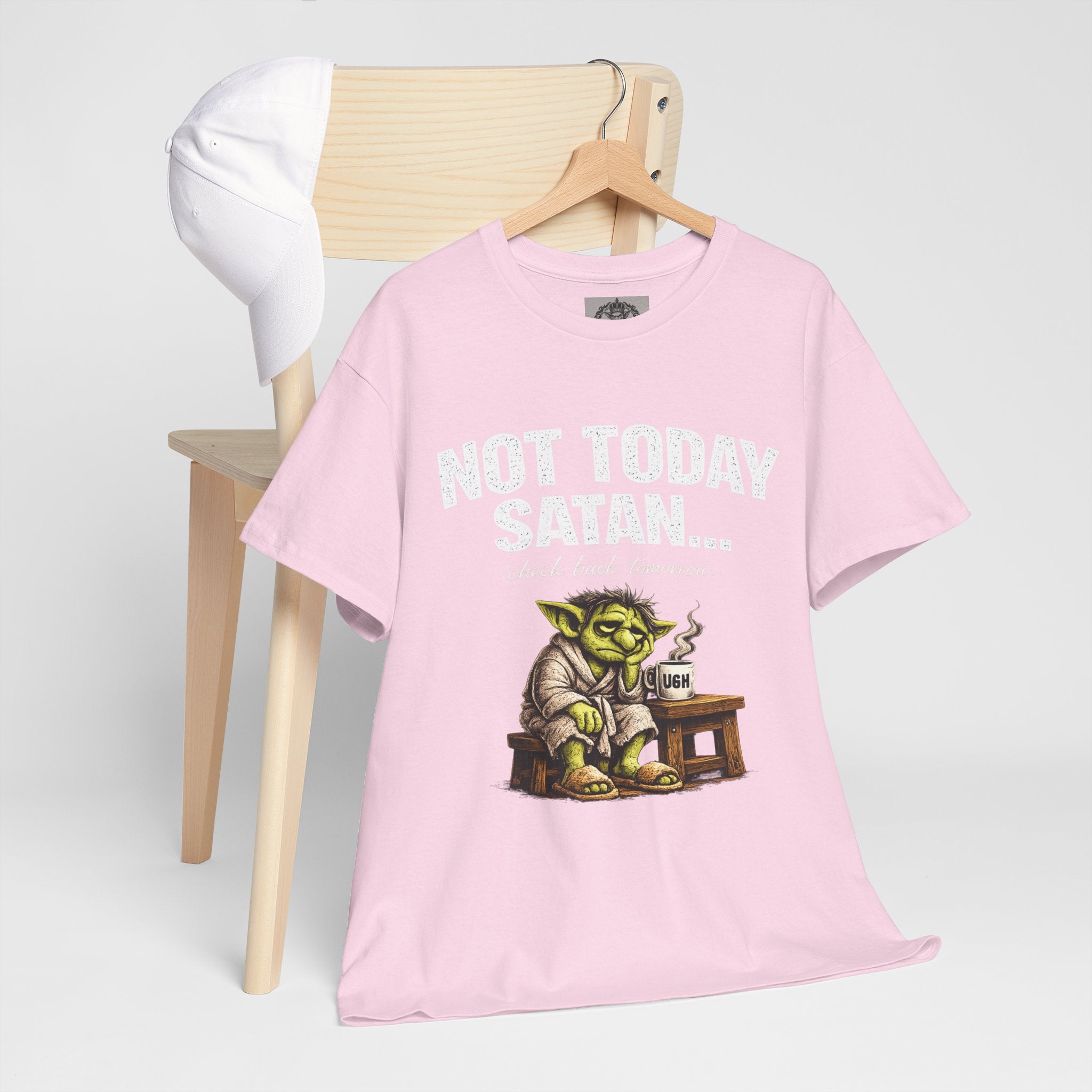 Not Today Satan Goblin Tee | Funny T-Shirt
