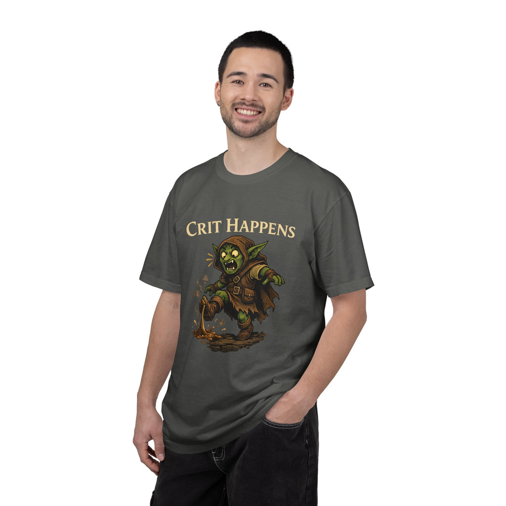 Crit Happens Goblin RPG T-Shirt