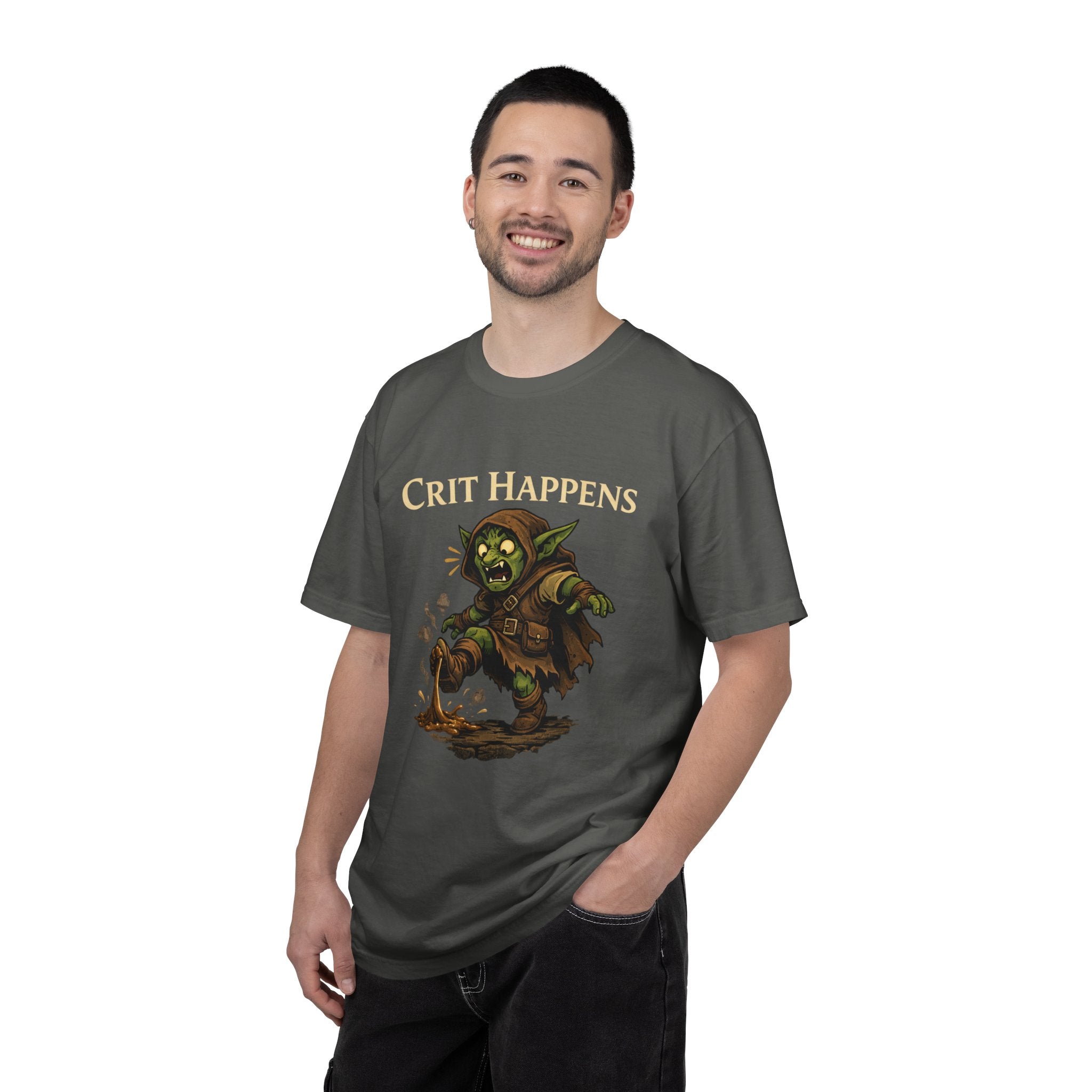 Crit Happens Goblin RPG T-Shirt