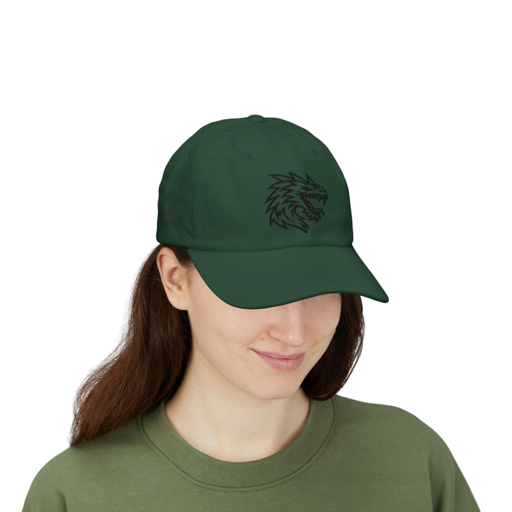 Dragon Head Dad Cap — Embroidered Streetwear Baseball Hat