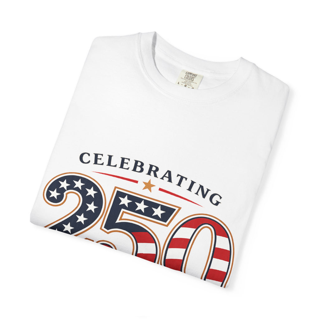 250 Years of Freedom 1776-2026 T-shirt | American Flag Patriotic Tee