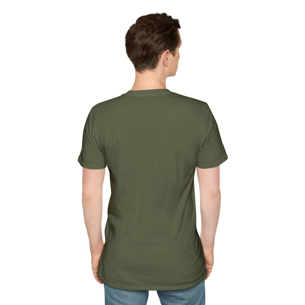 T-Shirt — "Max Level Father Class" Funny Gamer Dad Shirt (Strength, Patience, Dad Jokes)