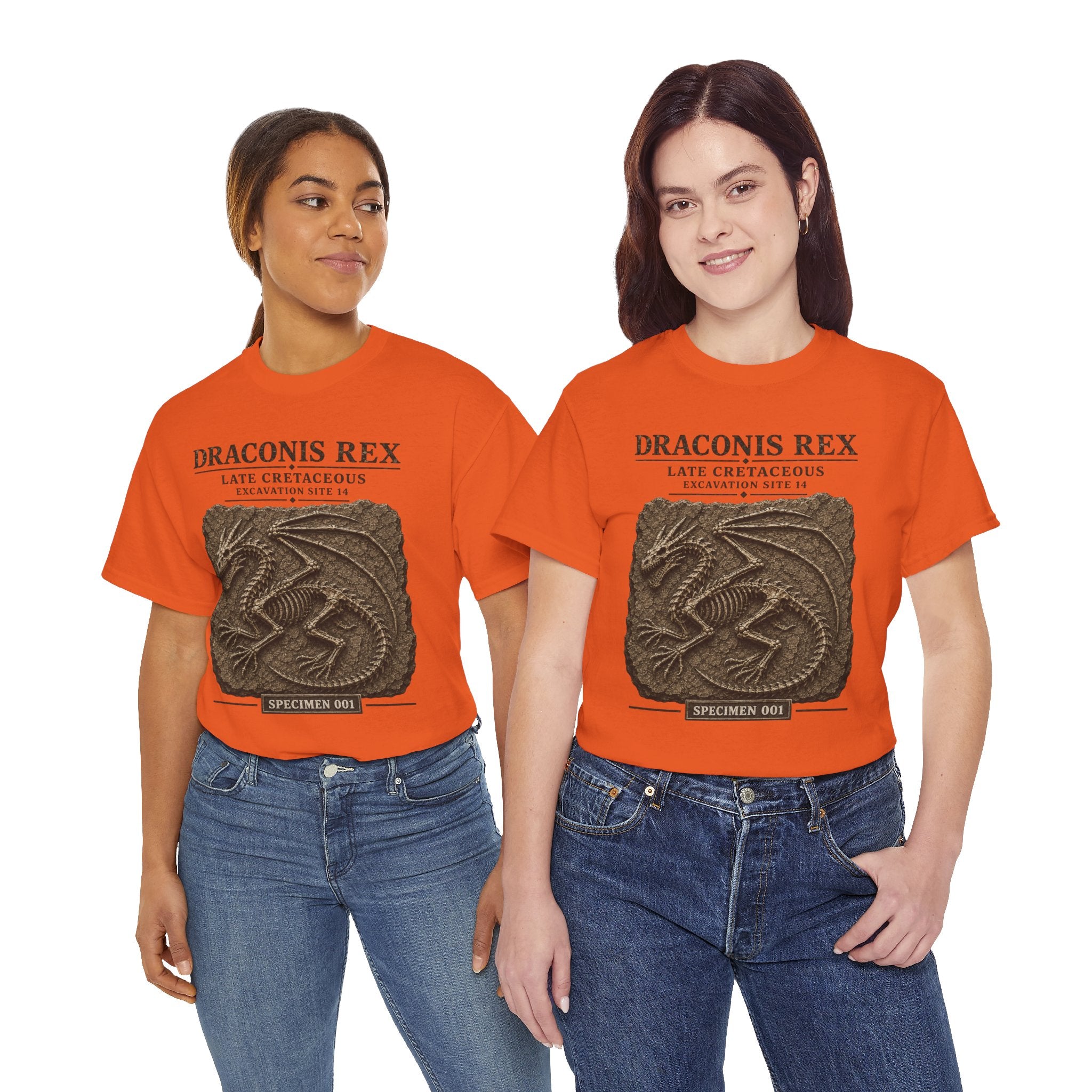 Draconis Rex Fossil T‑Shirt — Mythological Preservation Society Tee