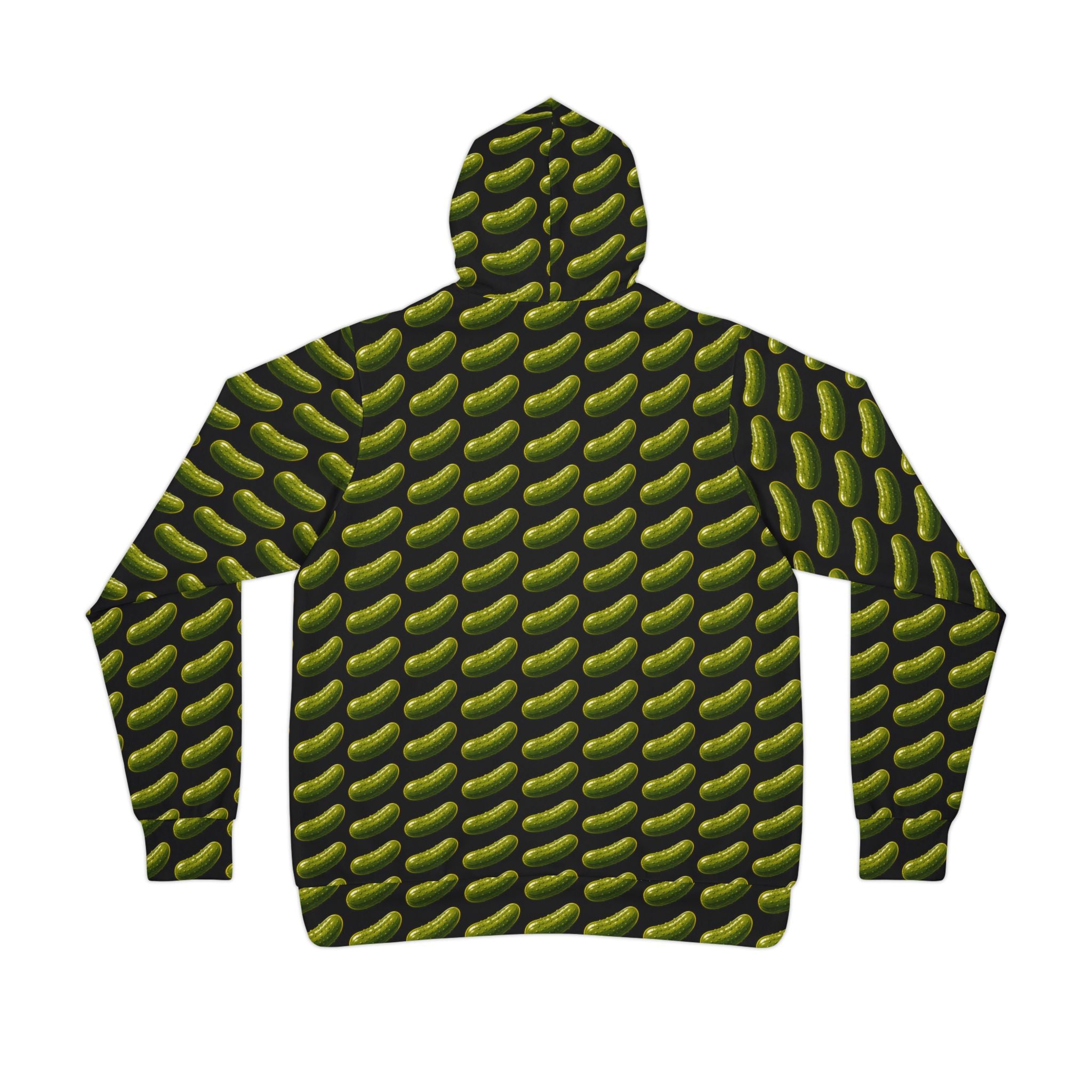 Pickle Pattern Hoodie | All-Over Print Pickle Repeat Design