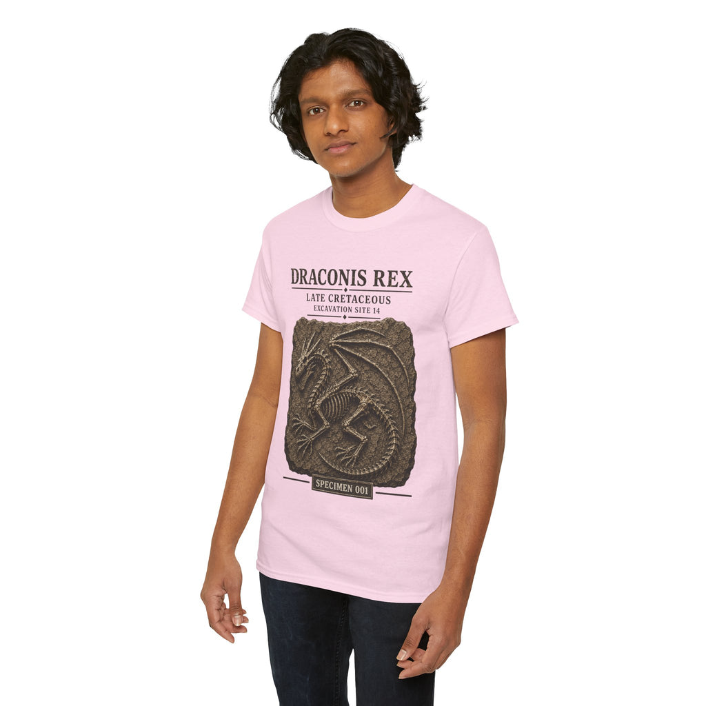 Draconis Rex Fossil T‑Shirt — Mythological Preservation Society Tee