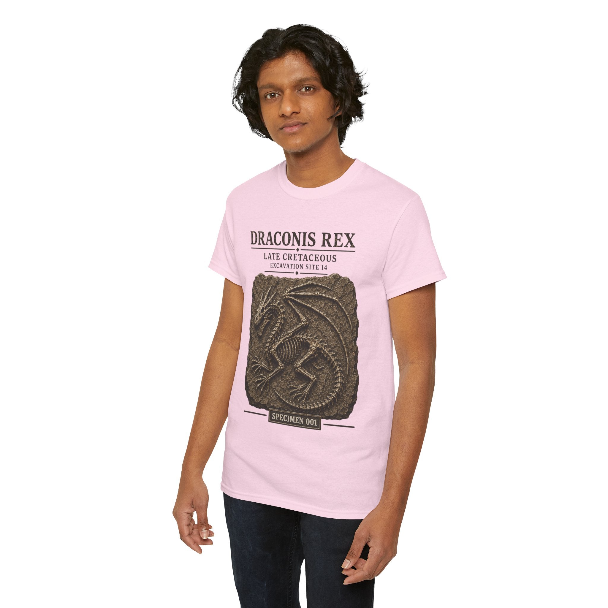 Draconis Rex Fossil T‑Shirt — Mythological Preservation Society Tee