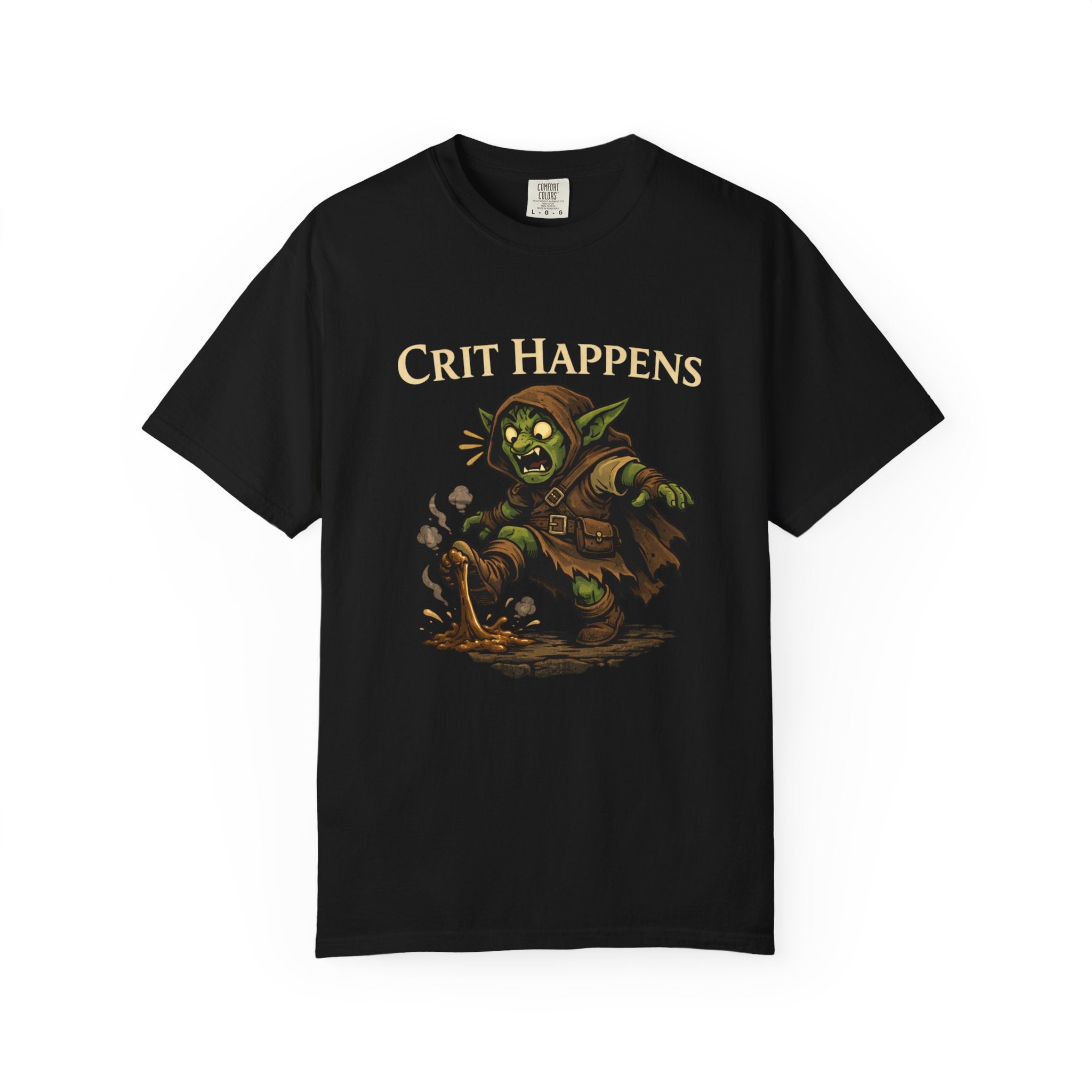 Crit Happens Goblin RPG T-Shirt