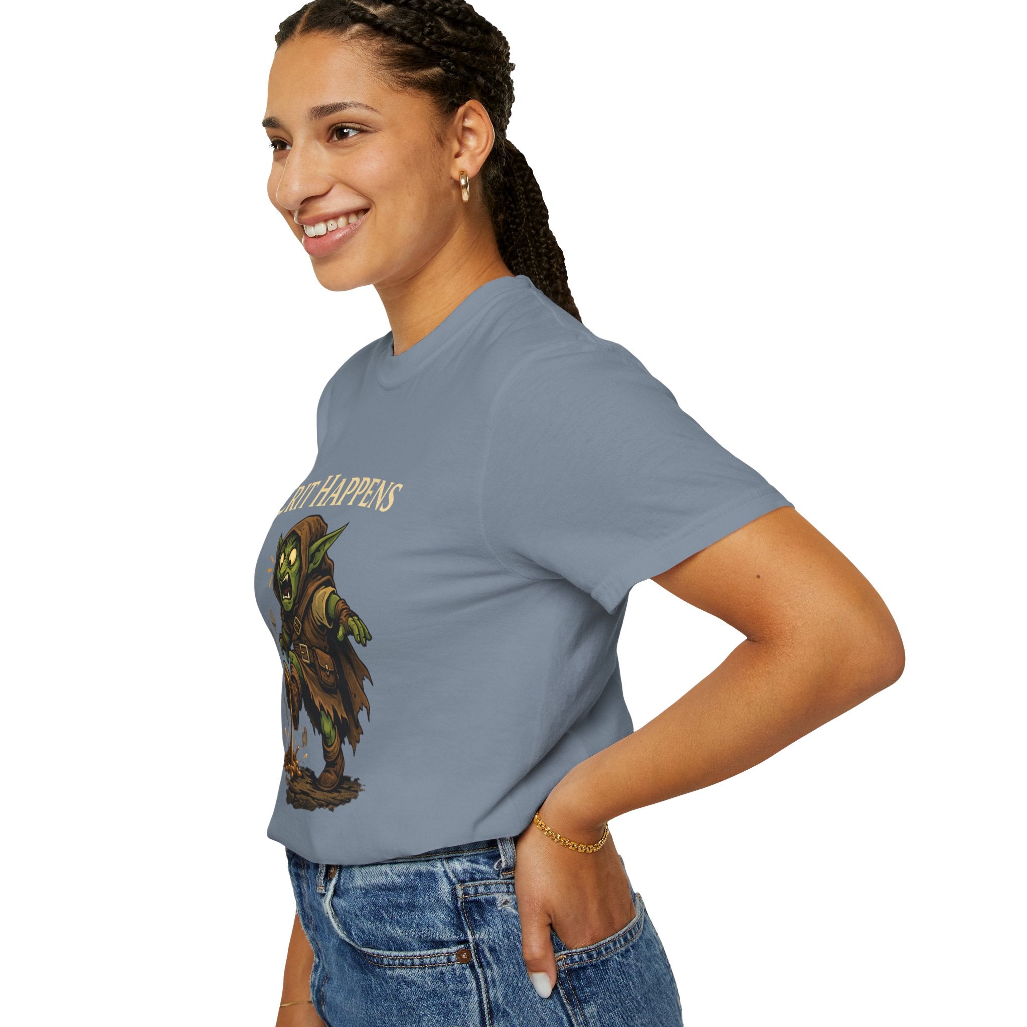 Crit Happens Goblin RPG T-Shirt