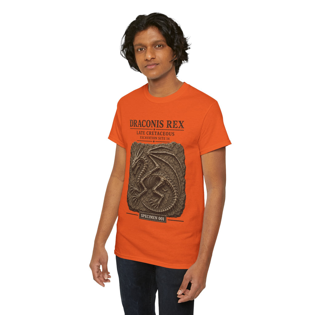 Draconis Rex Fossil T‑Shirt — Mythological Preservation Society Tee