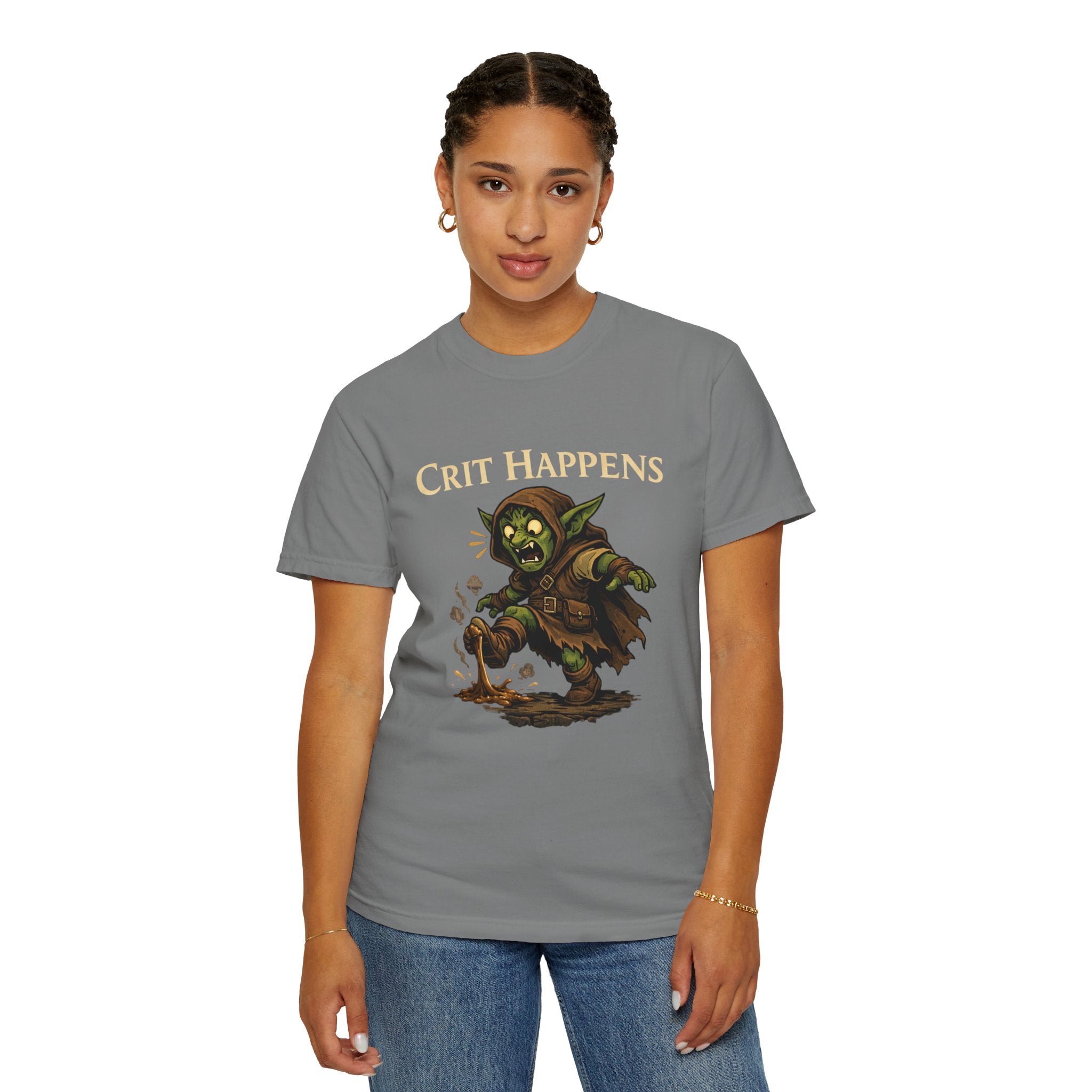 Crit Happens Goblin RPG T-Shirt