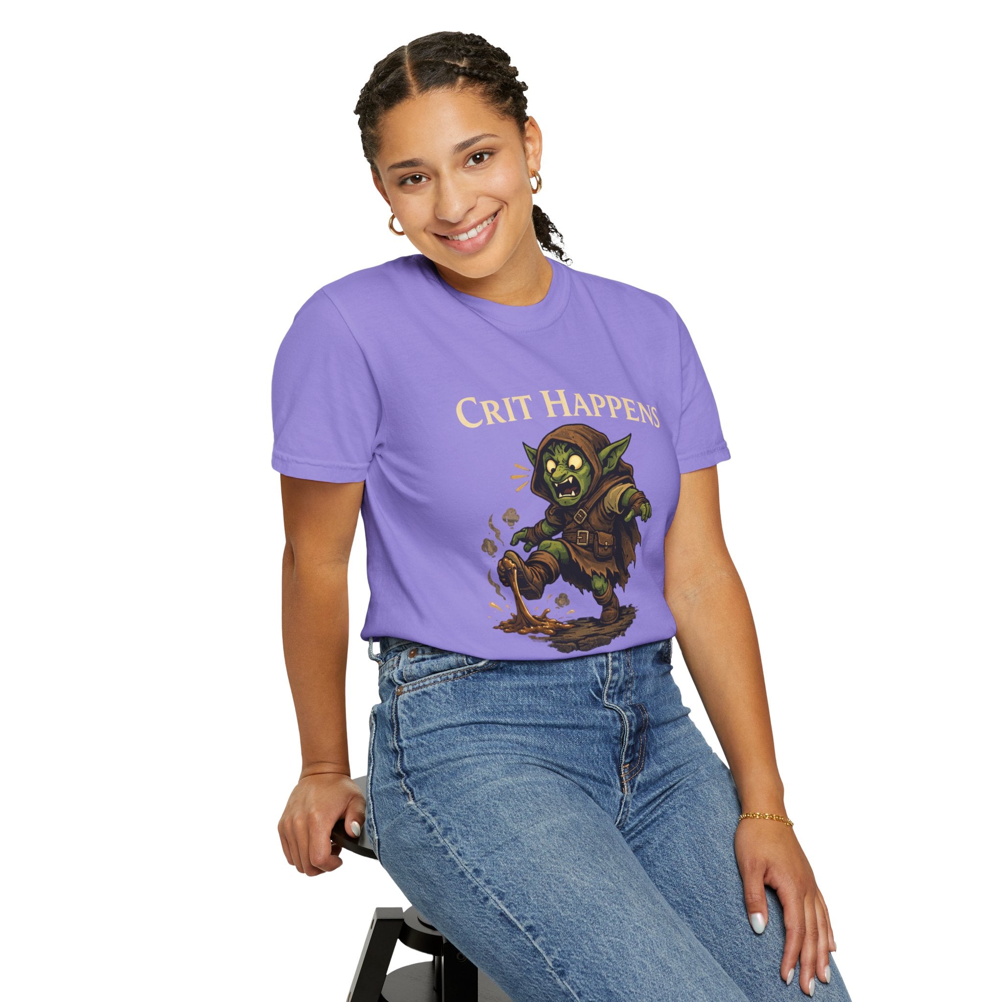 Crit Happens Goblin RPG T-Shirt