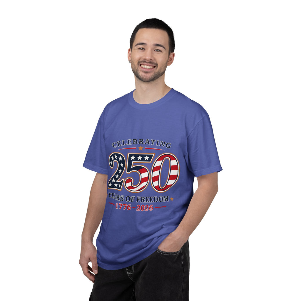250 Years of Freedom 1776-2026 T-shirt | American Flag Patriotic Tee