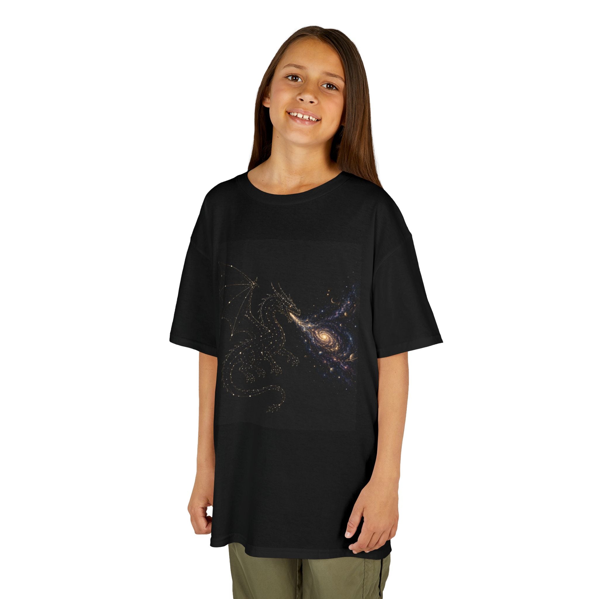 Galaxy Spiral Nebula Kids Tee | Space Stars Astronomy Design