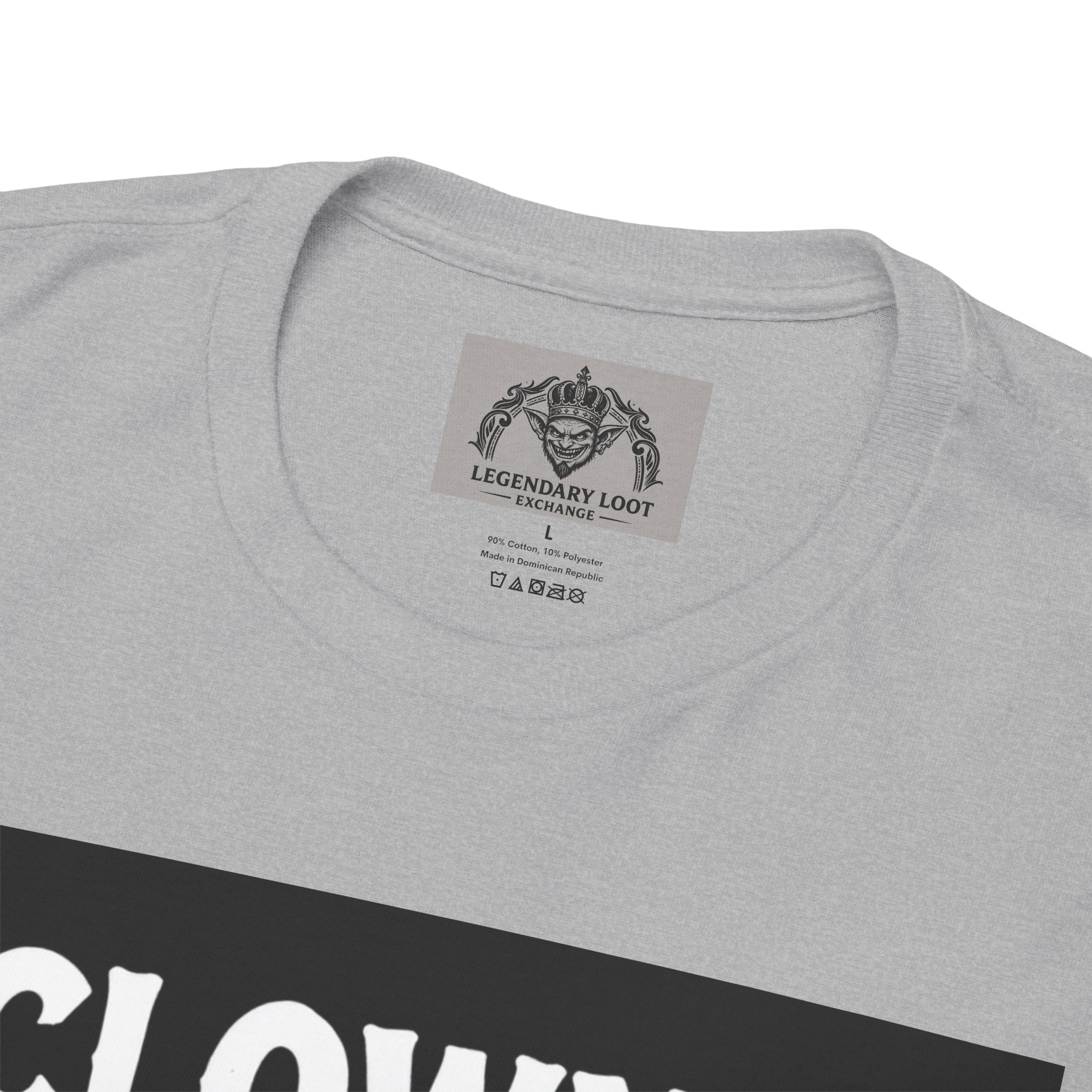Creepy Clown T-Shirt — "Clowns Are Fun Until They're Not" Horror Tee