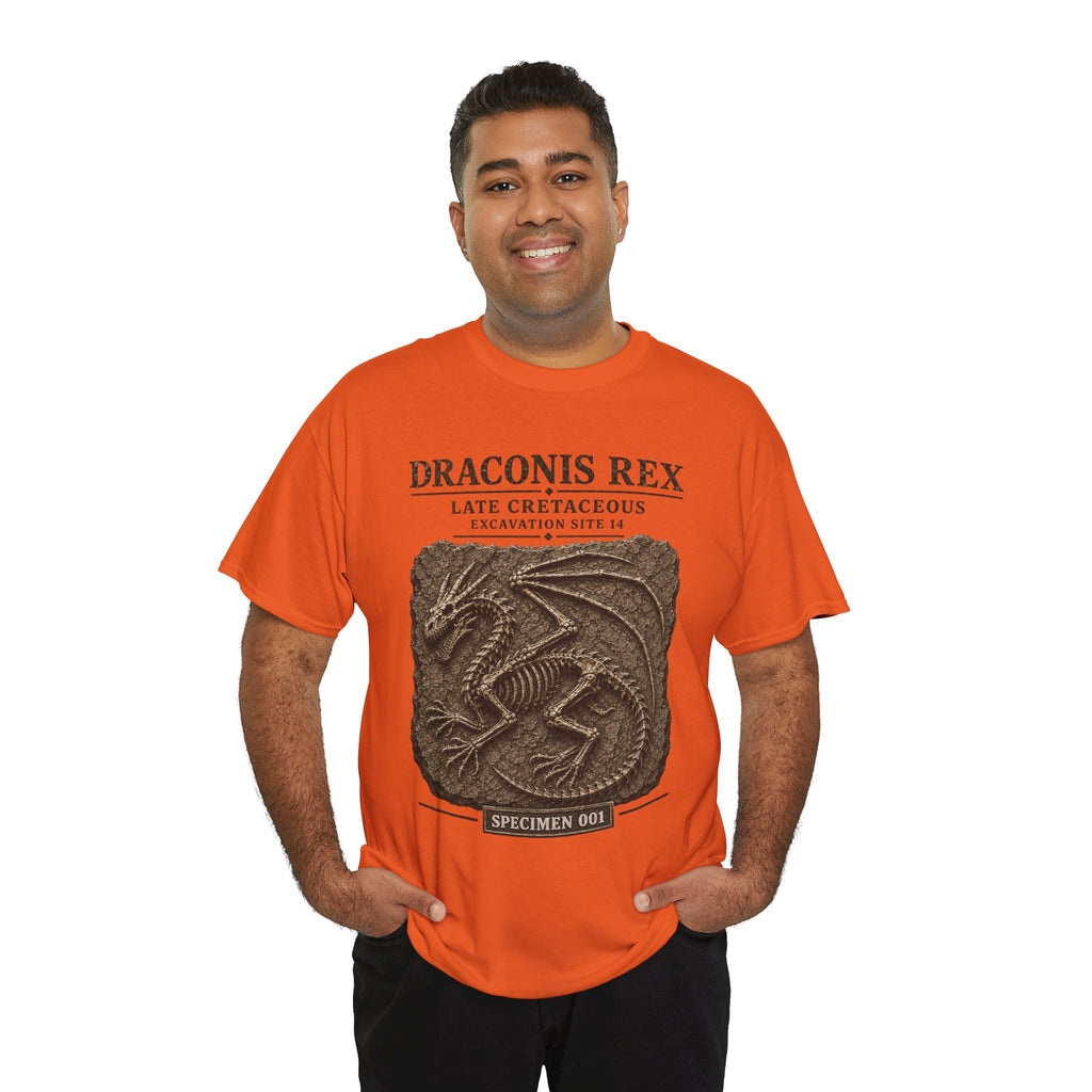 Draconis Rex Fossil T‑Shirt — Mythological Preservation Society Tee