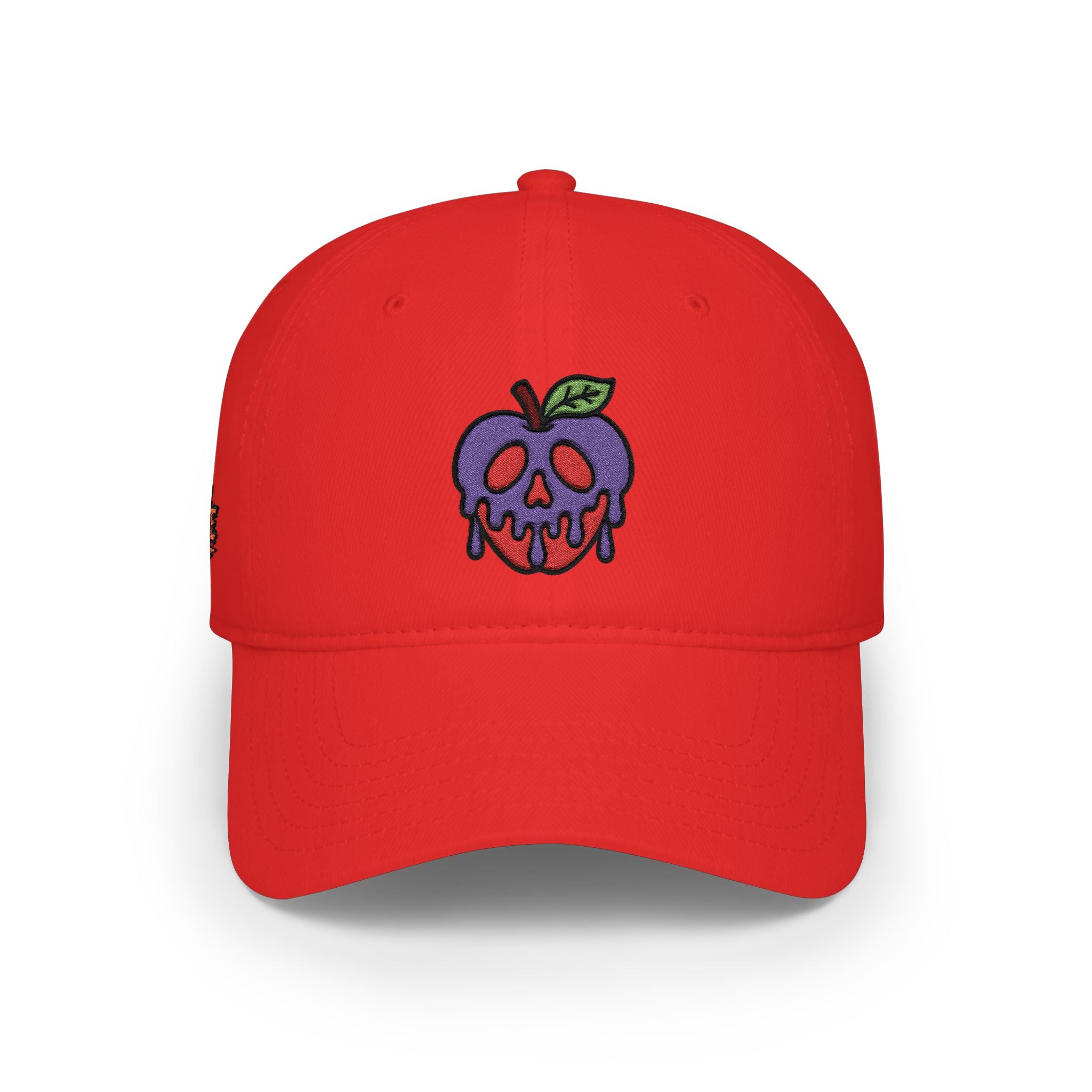 Dripping Poison Apple Cap — Embroidered Low Profile Baseball Hat