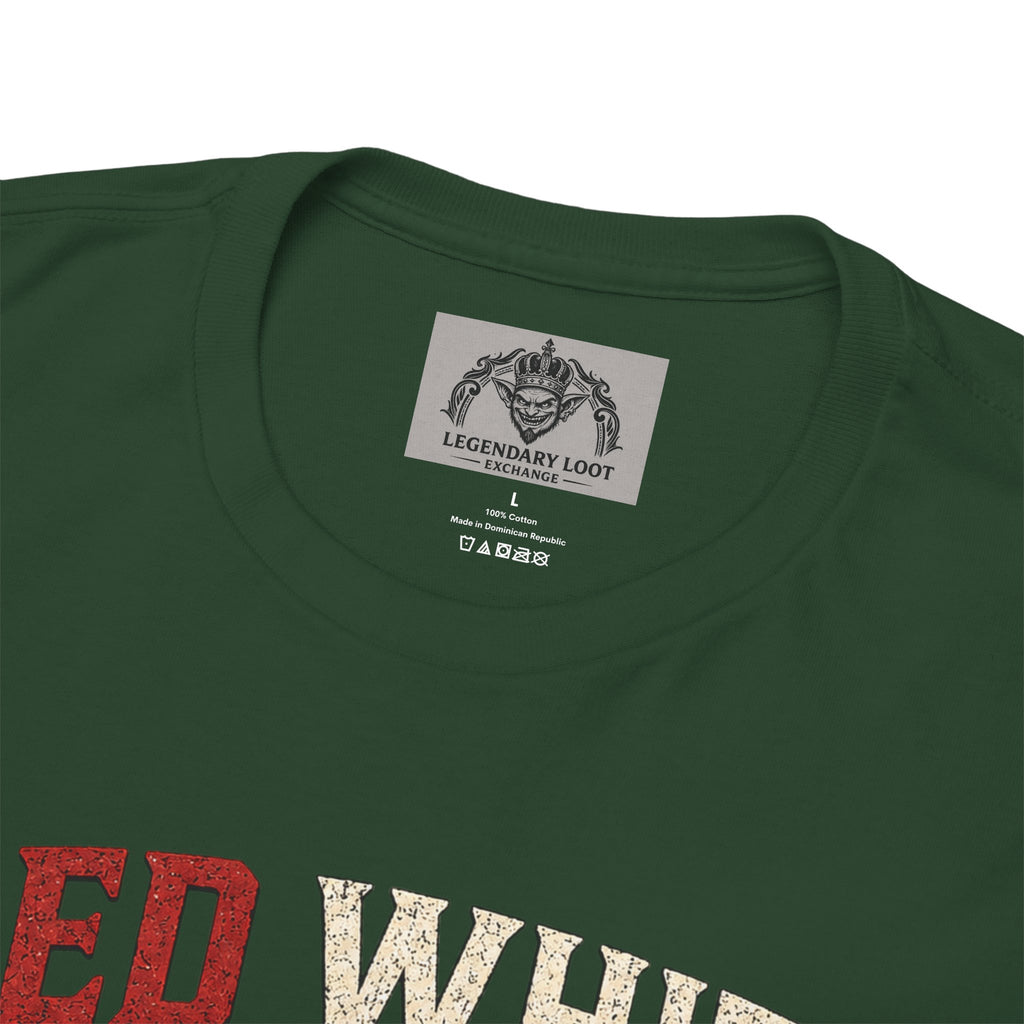 Red White & Loot Goblin Illustration Tee | Patriotic Fourth of July Shirt
