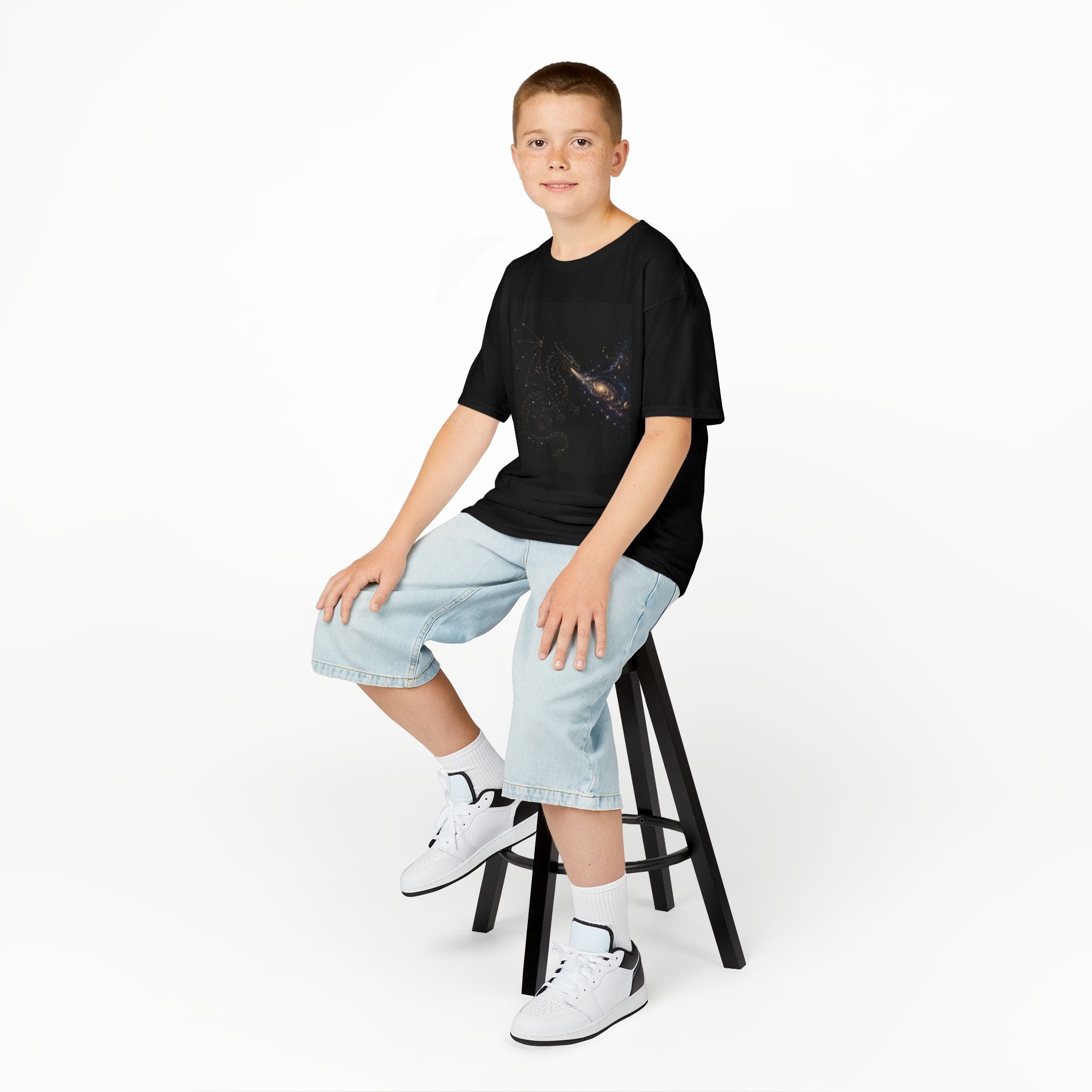 Galaxy Spiral Nebula Kids Tee | Space Stars Astronomy Design