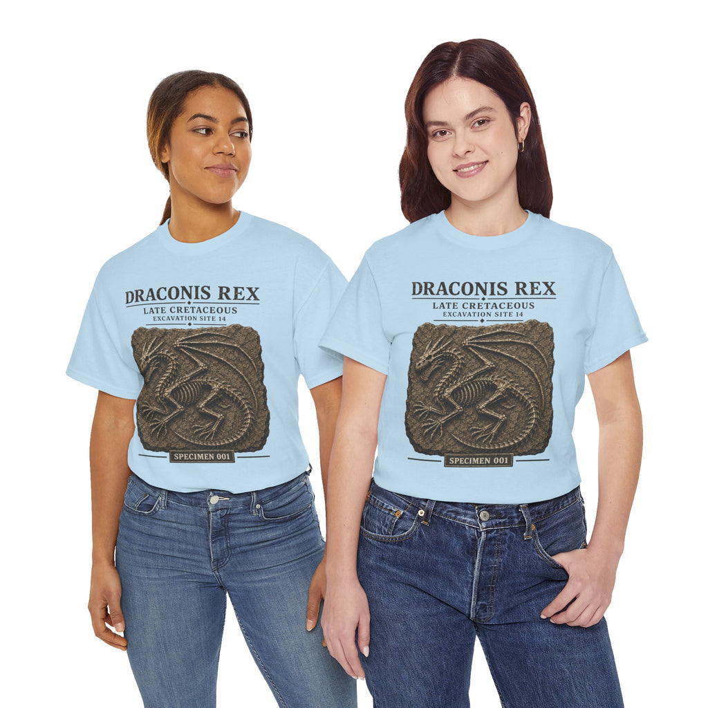 Draconis Rex Fossil T‑Shirt — Mythological Preservation Society Tee