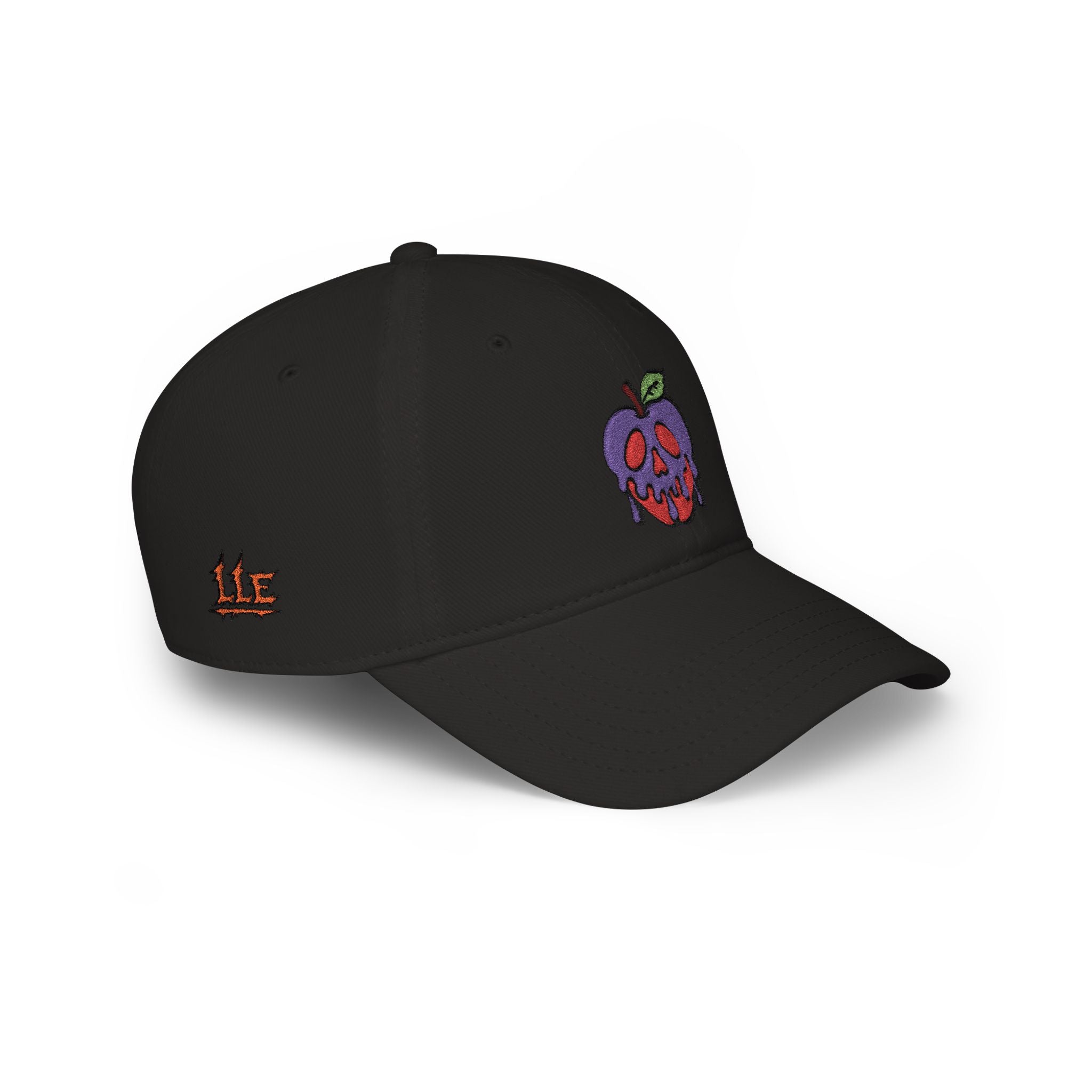 Dripping Poison Apple Cap — Embroidered Low Profile Baseball Hat