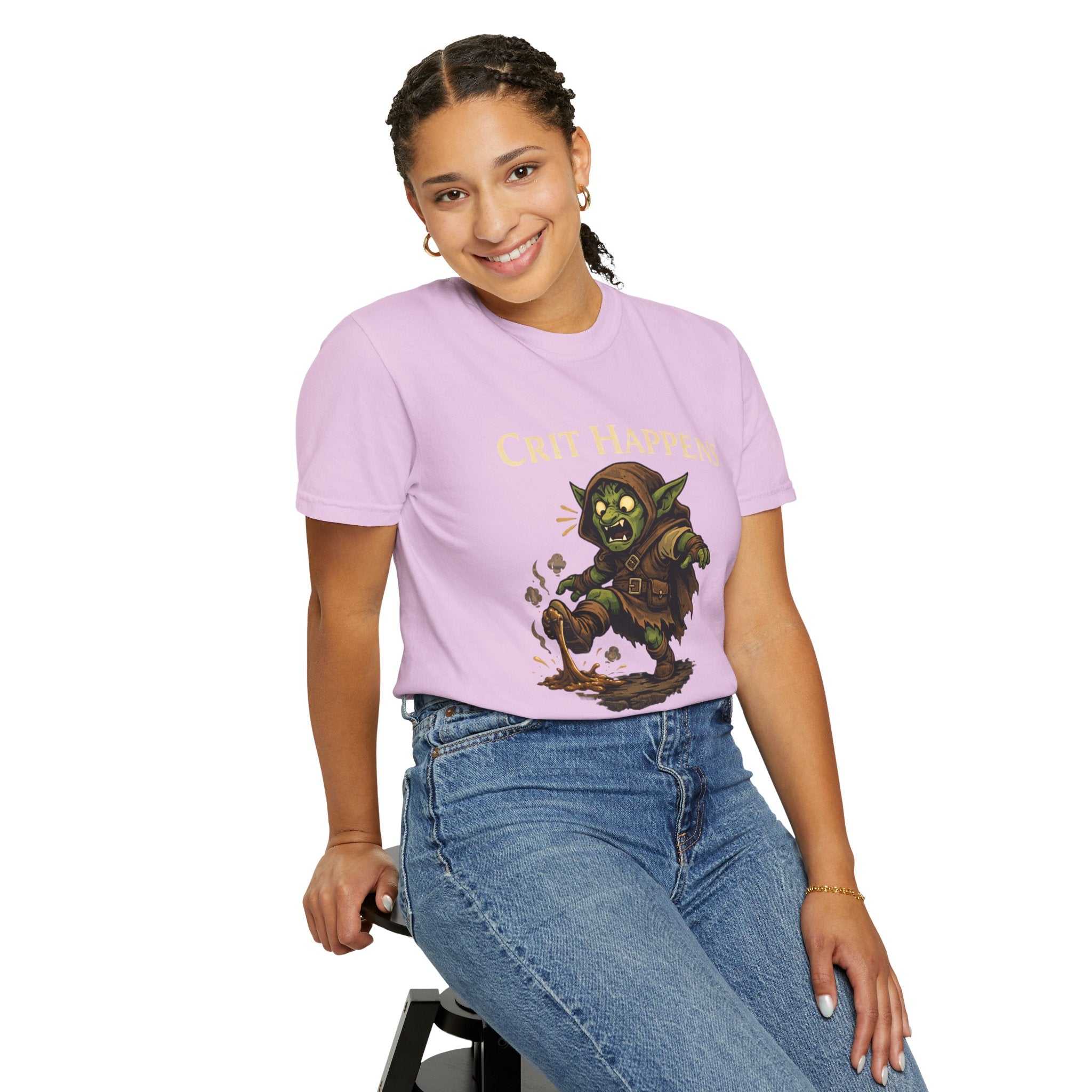 Crit Happens Goblin RPG T-Shirt