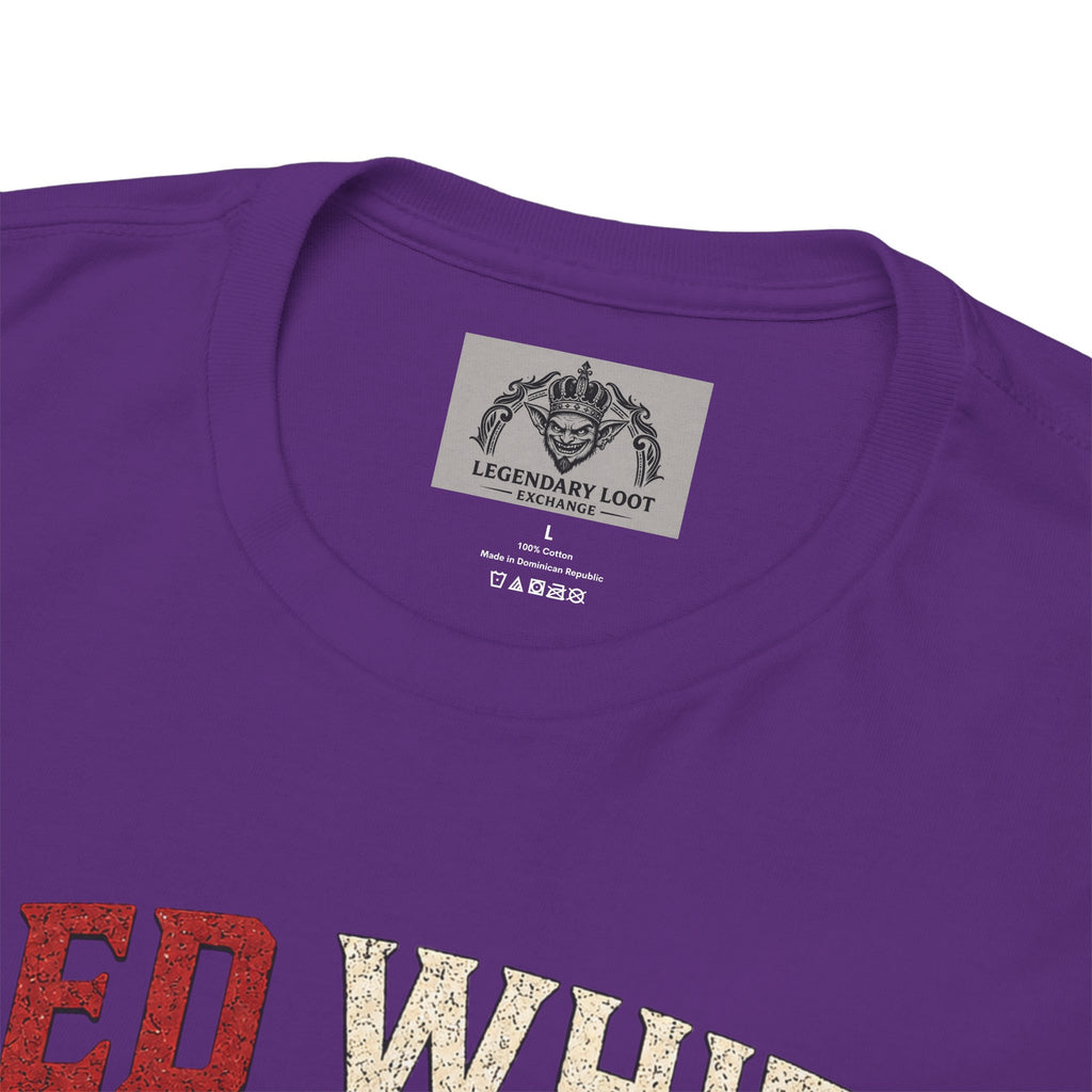 Red White & Loot Goblin Illustration Tee | Patriotic Fourth of July Shirt